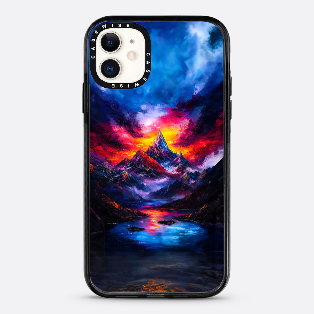 Misty Sunset Mountain Dream - Etui