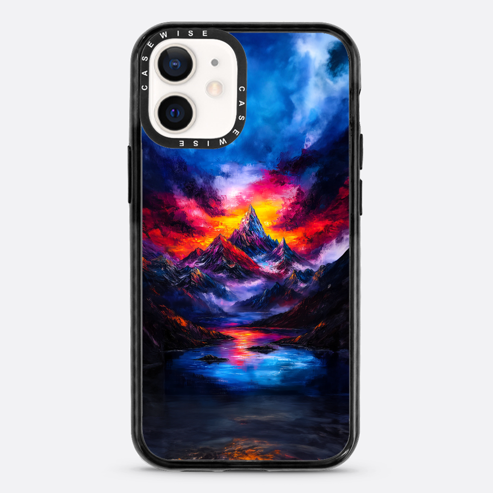 Misty Sunset Mountain Dream - Etui