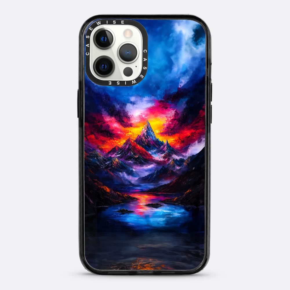 Misty Sunset Mountain Dream - Etui