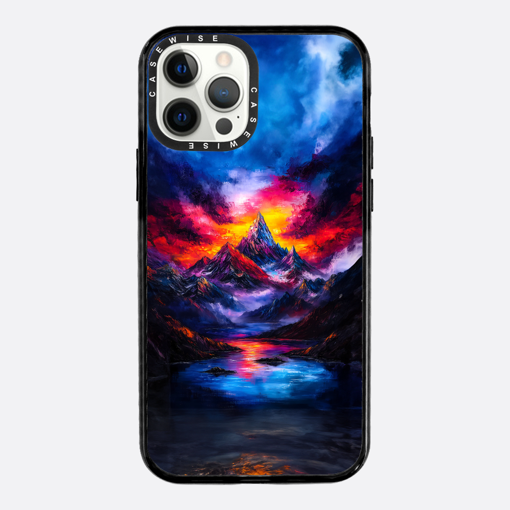 Misty Sunset Mountain Dream - Etui