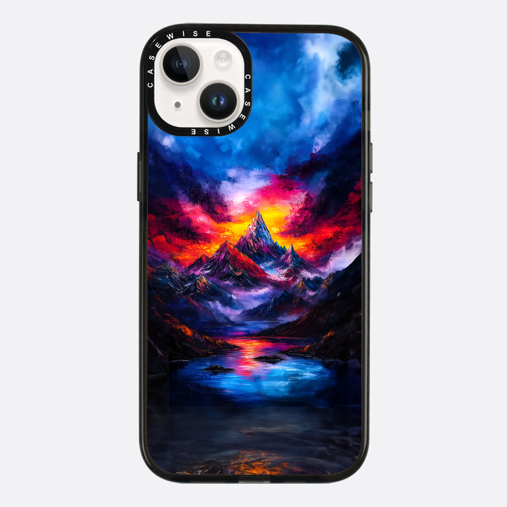 Misty Sunset Mountain Dream - Etui