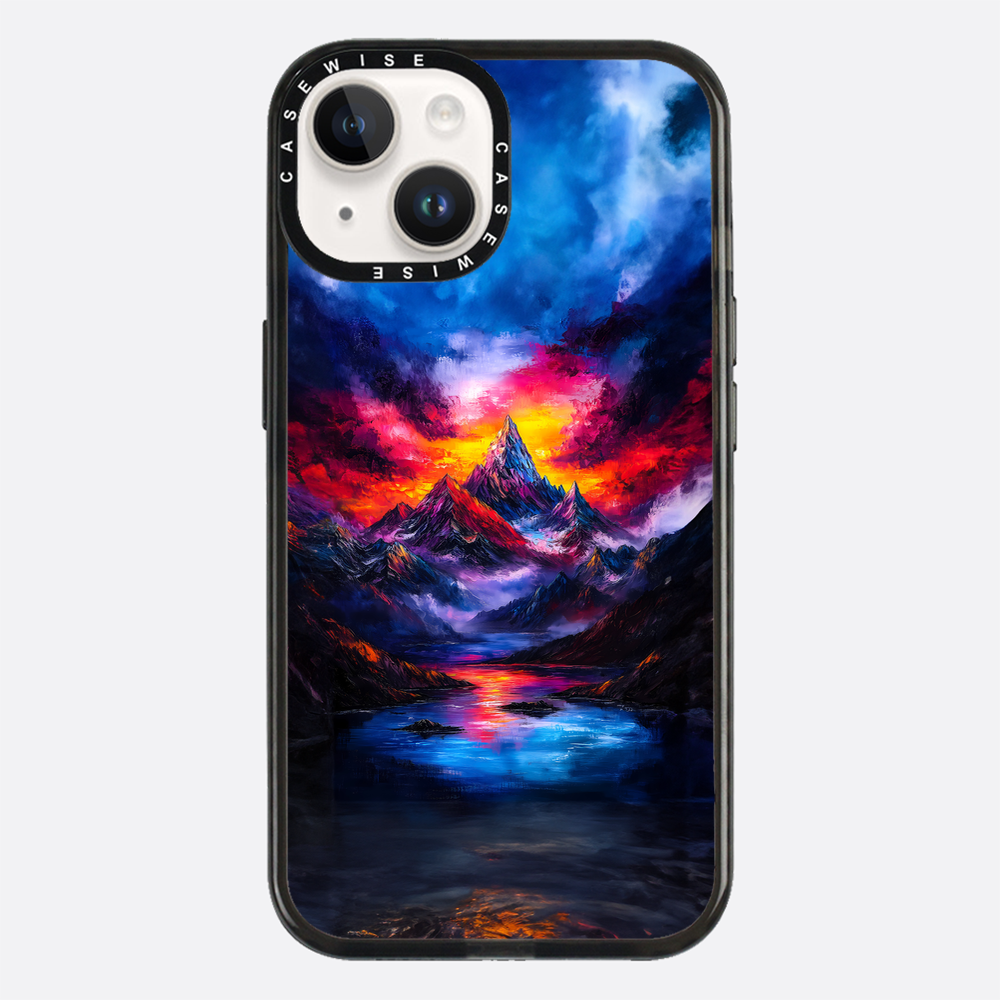 Misty Sunset Mountain Dream - Etui