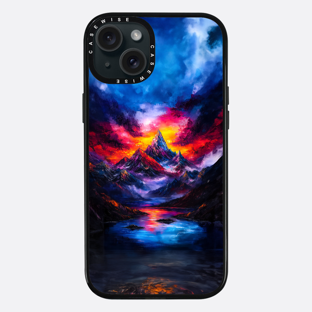 Misty Sunset Mountain Dream - Etui