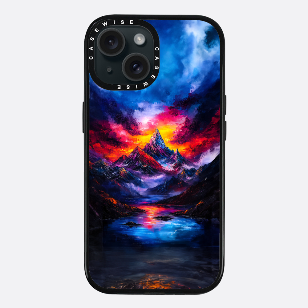 Misty Sunset Mountain Dream - Etui