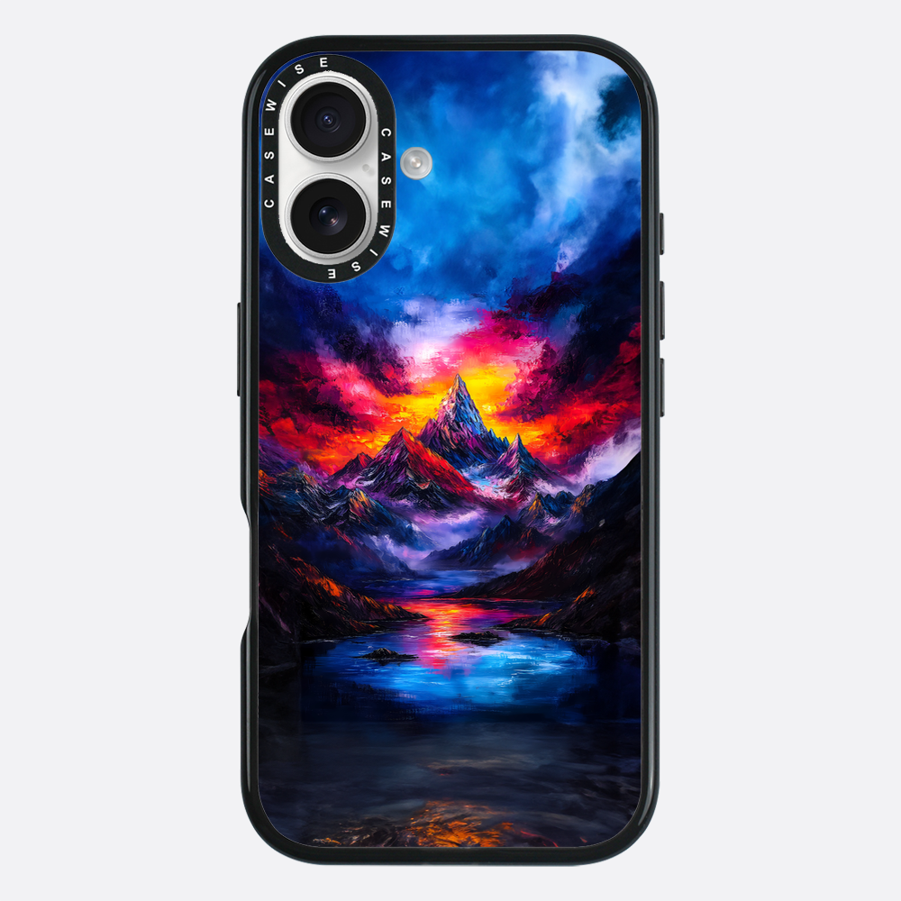 Misty Sunset Mountain Dream - Etui