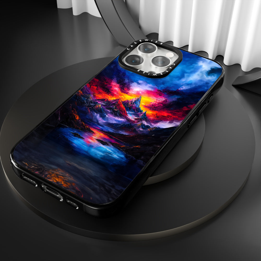 Misty Sunset Mountain Dream - Etui