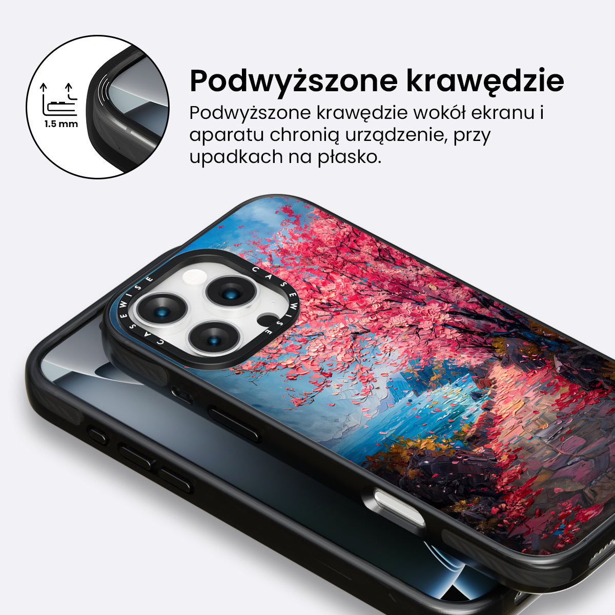 Cherry Blossom Painting - Etui