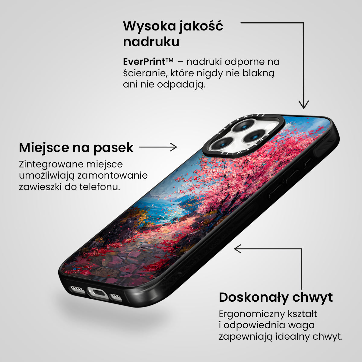 Cherry Blossom Painting - Etui