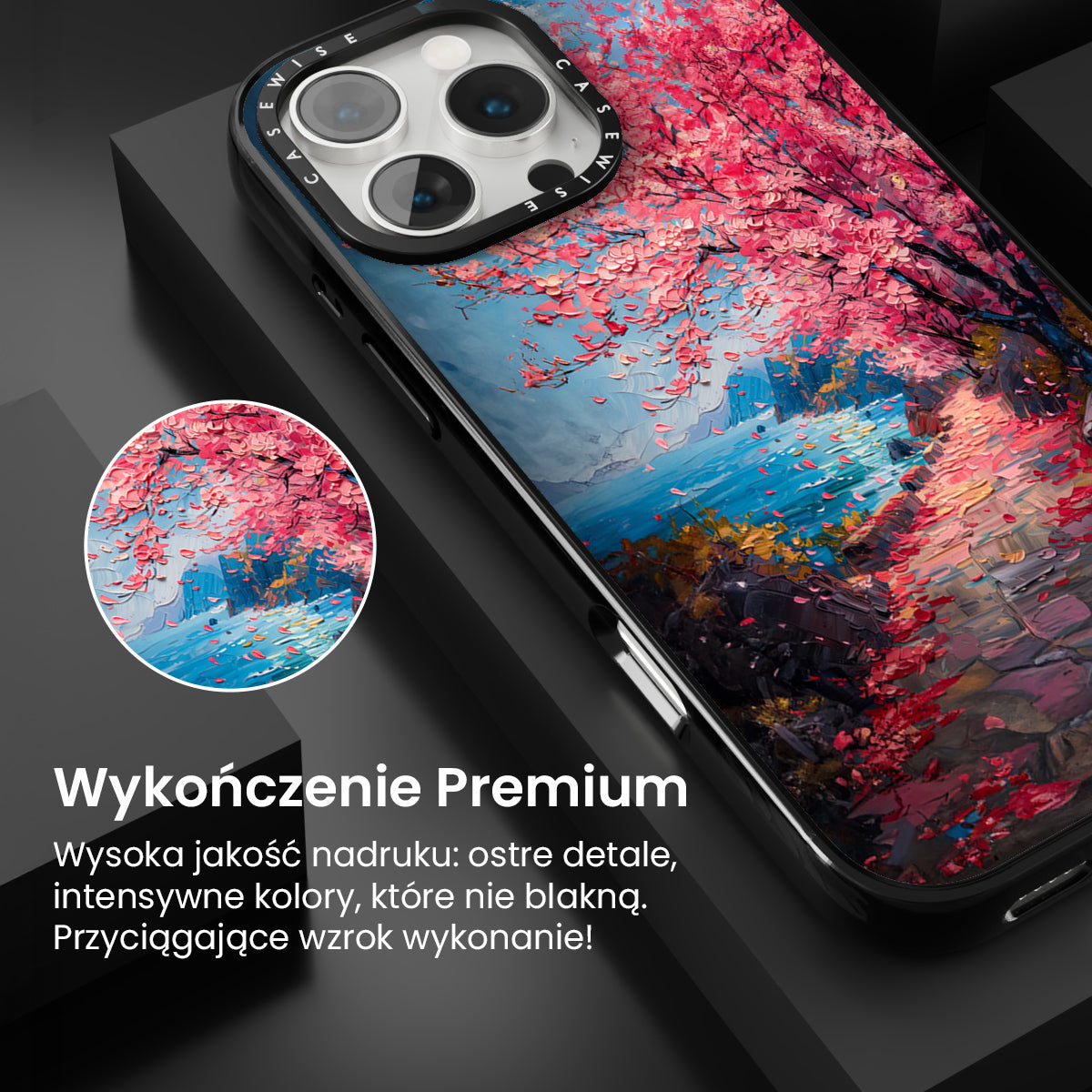 Cherry Blossom Painting - Etui
