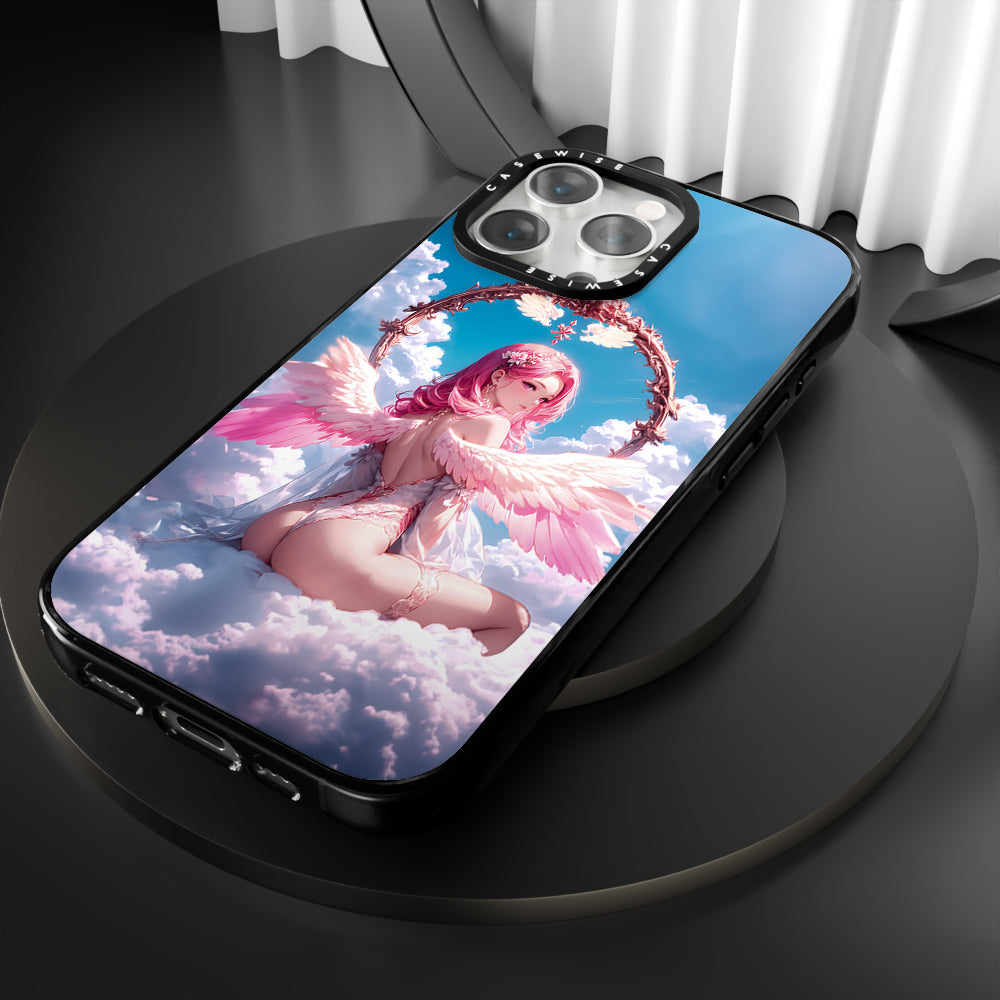 Pink Angel in Clouds - Etui