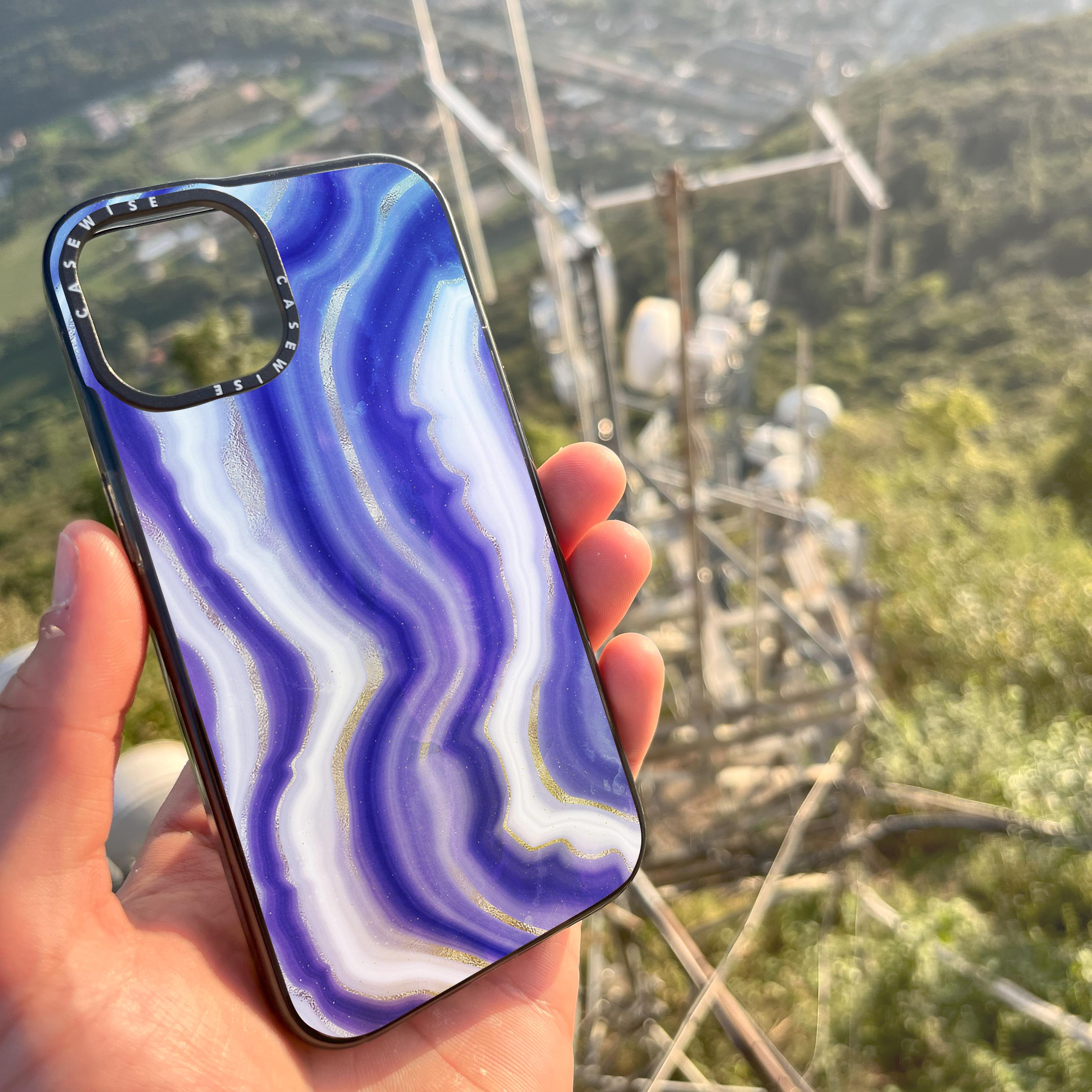 Neon Agate Texture 05 - Etui