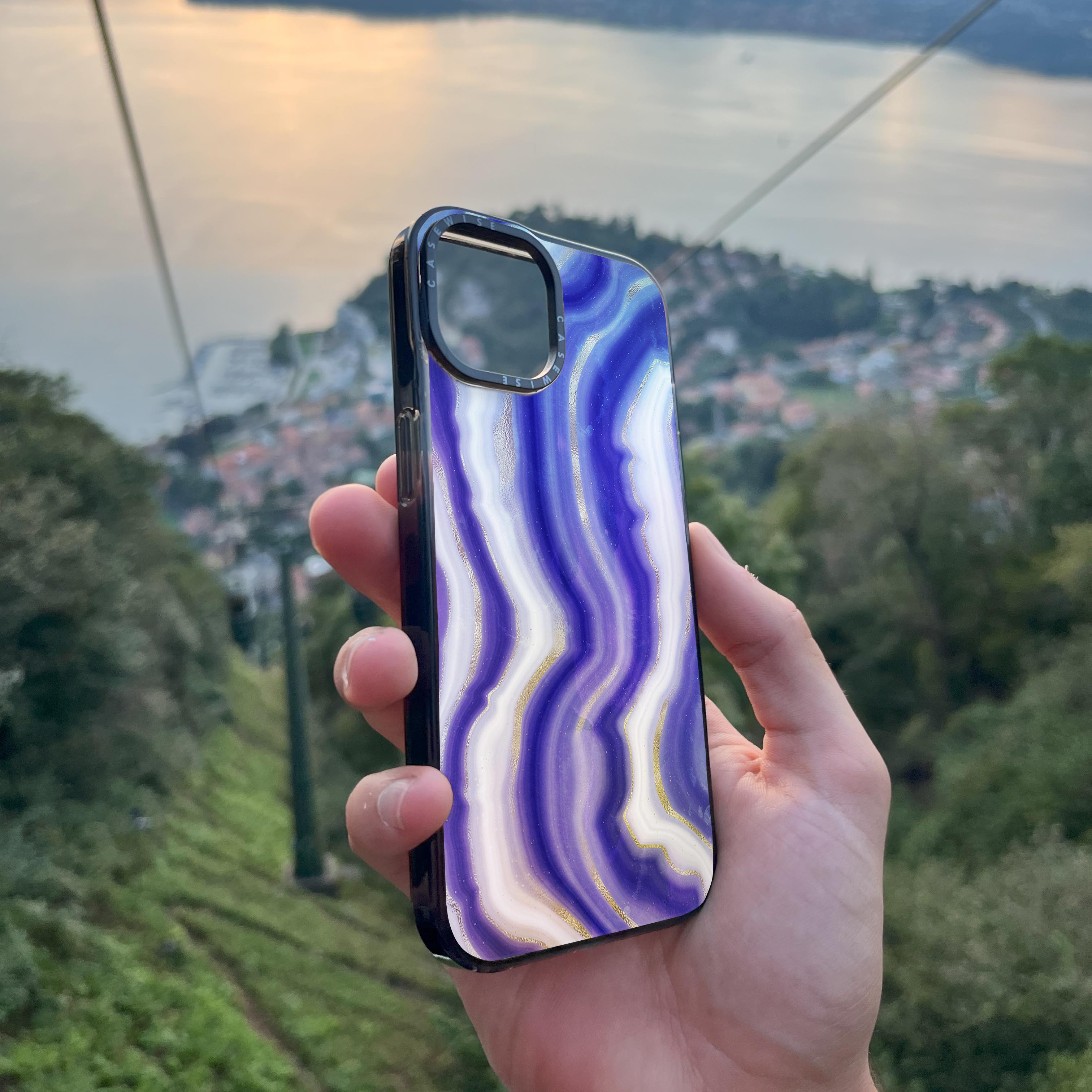 Neon Agate Texture 05 - Etui