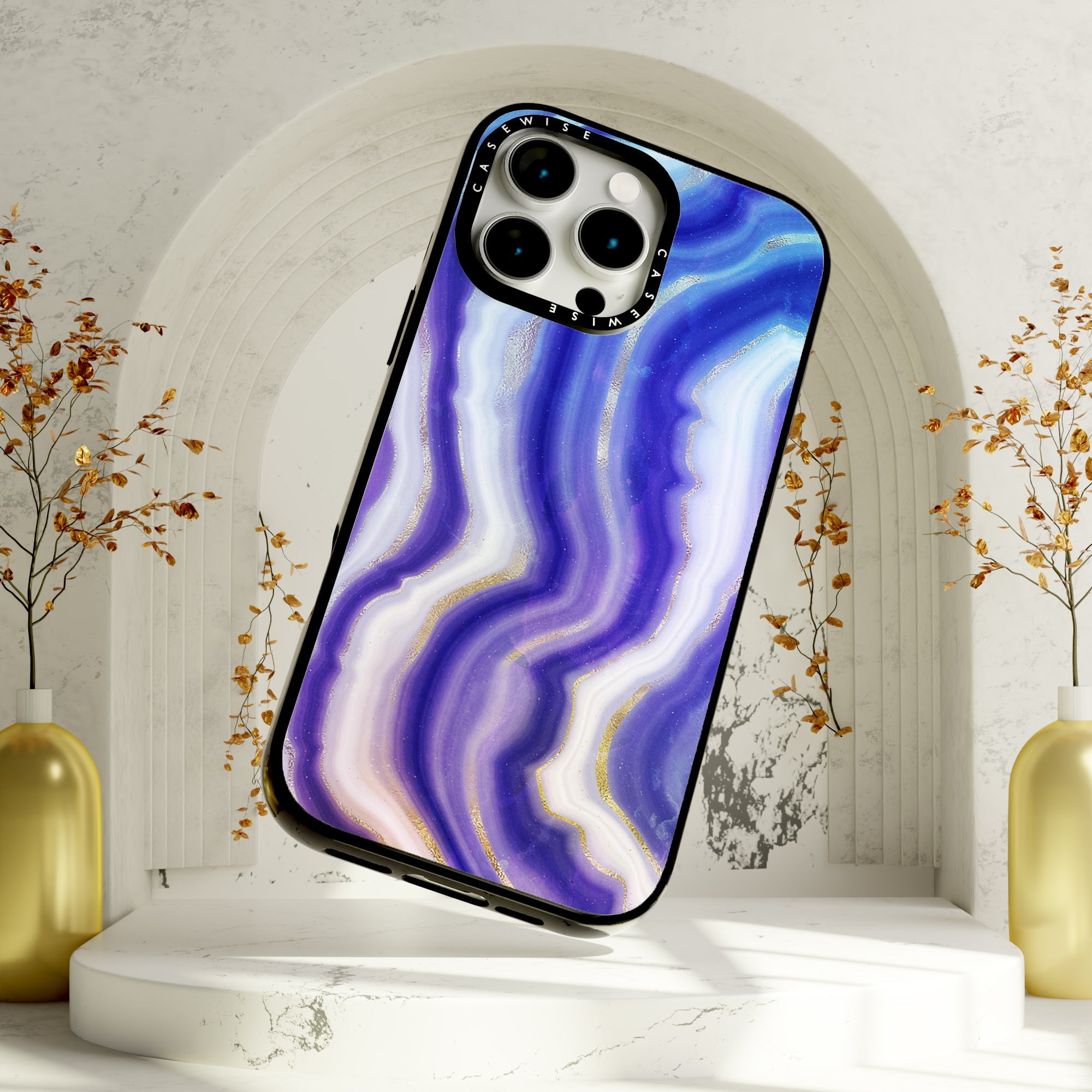 Neon Agate Texture 05 - Etui