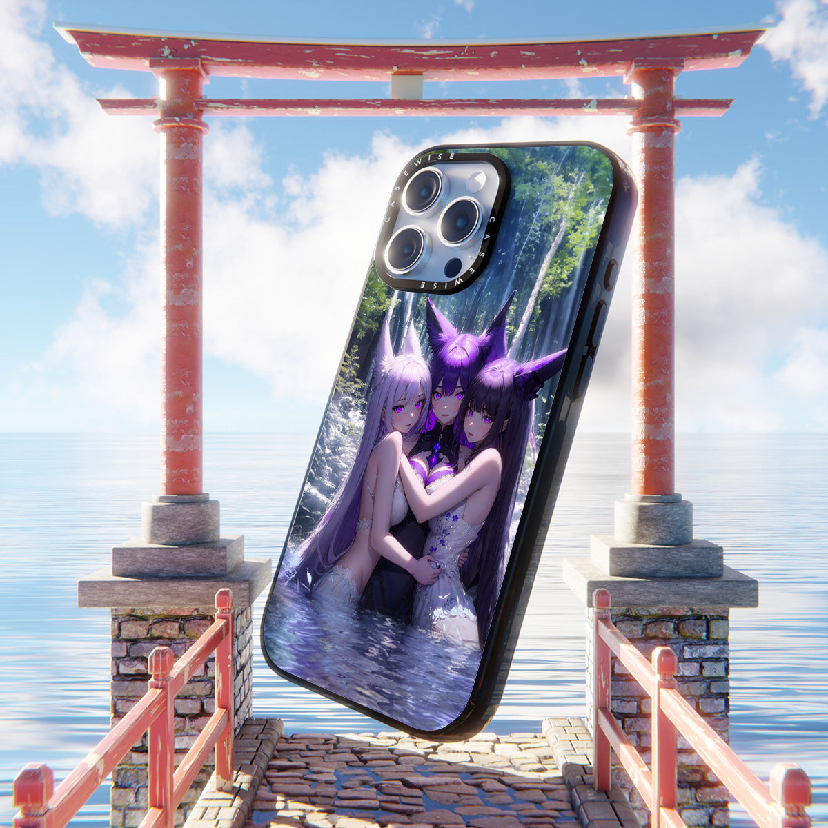 Purple Sister Twins - Etui