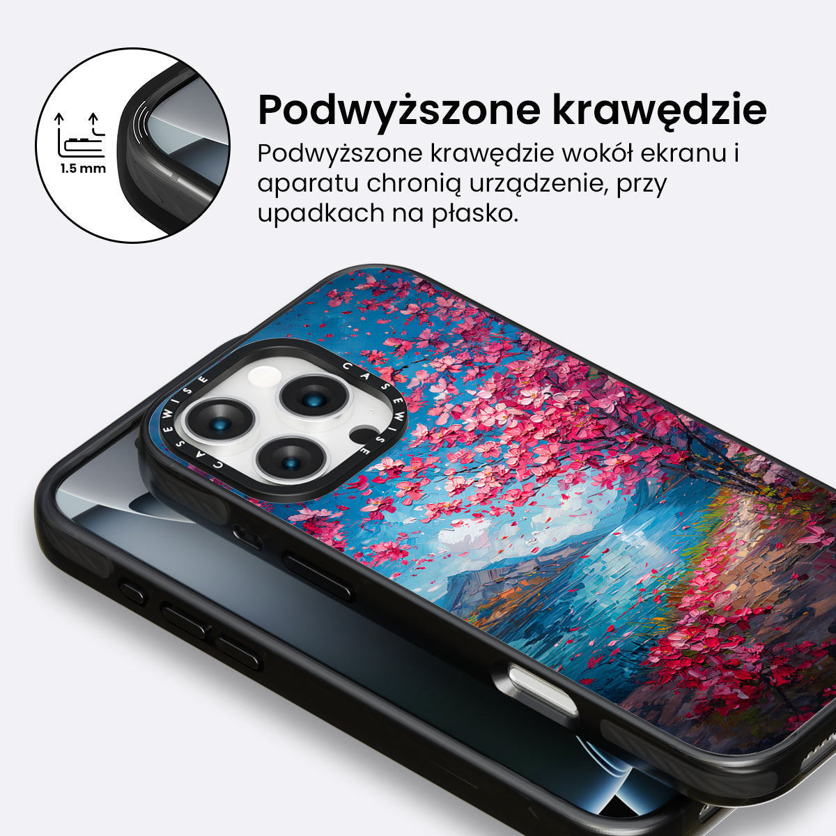 Cherry Blossom Landscape - Etui