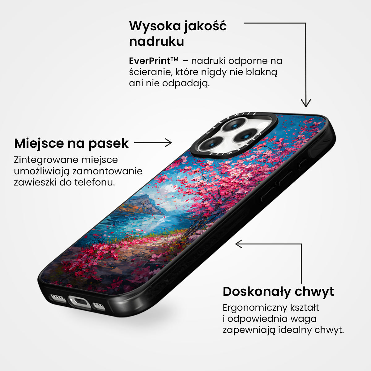 Cherry Blossom Landscape - Etui