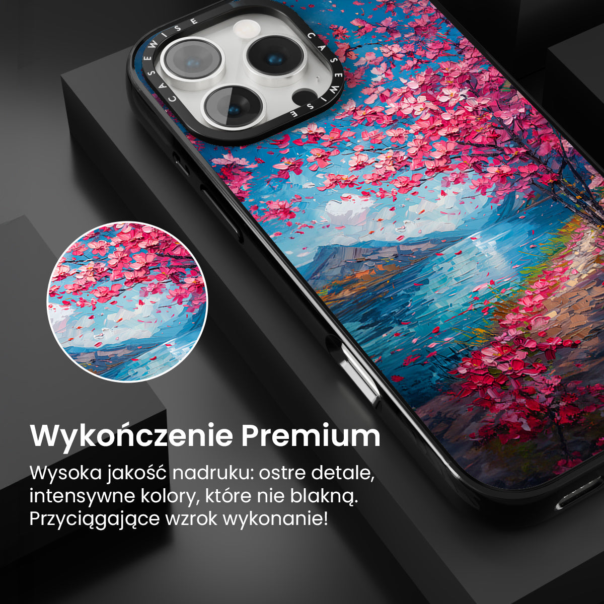 Cherry Blossom Landscape - Etui