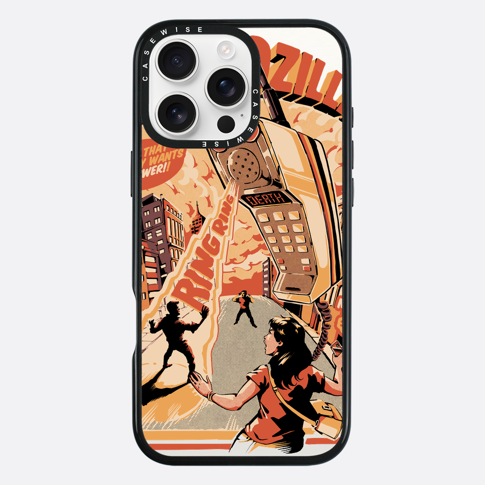Retro Phonezilla - Etui