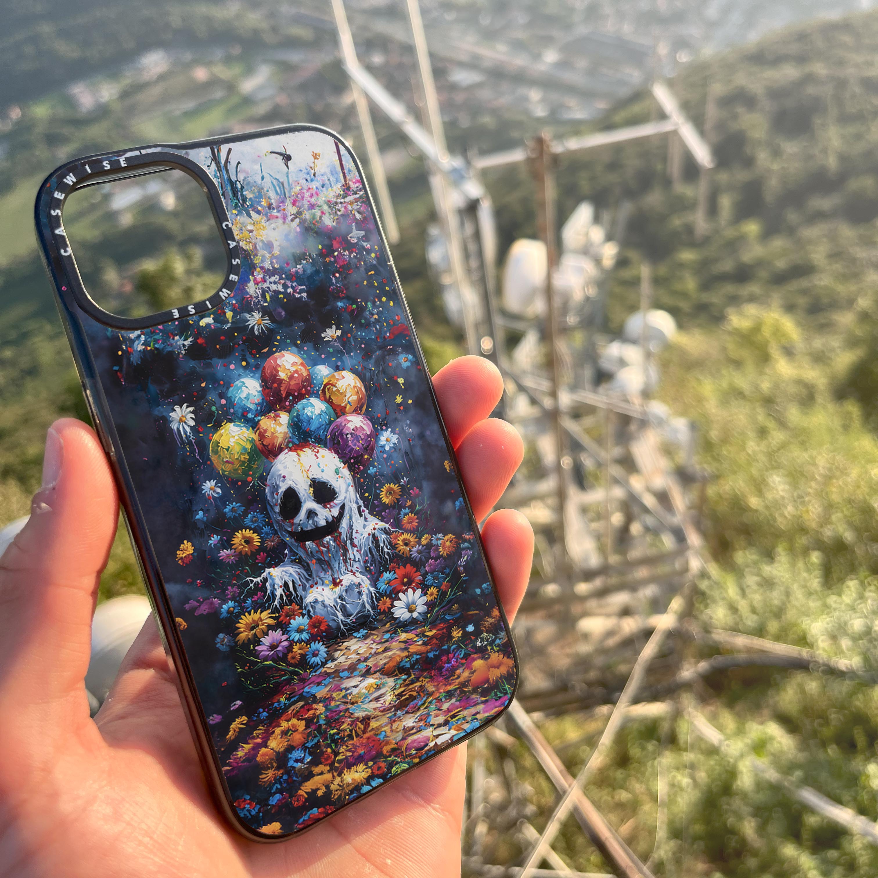 Rainbow Balloon Ghost - Etui