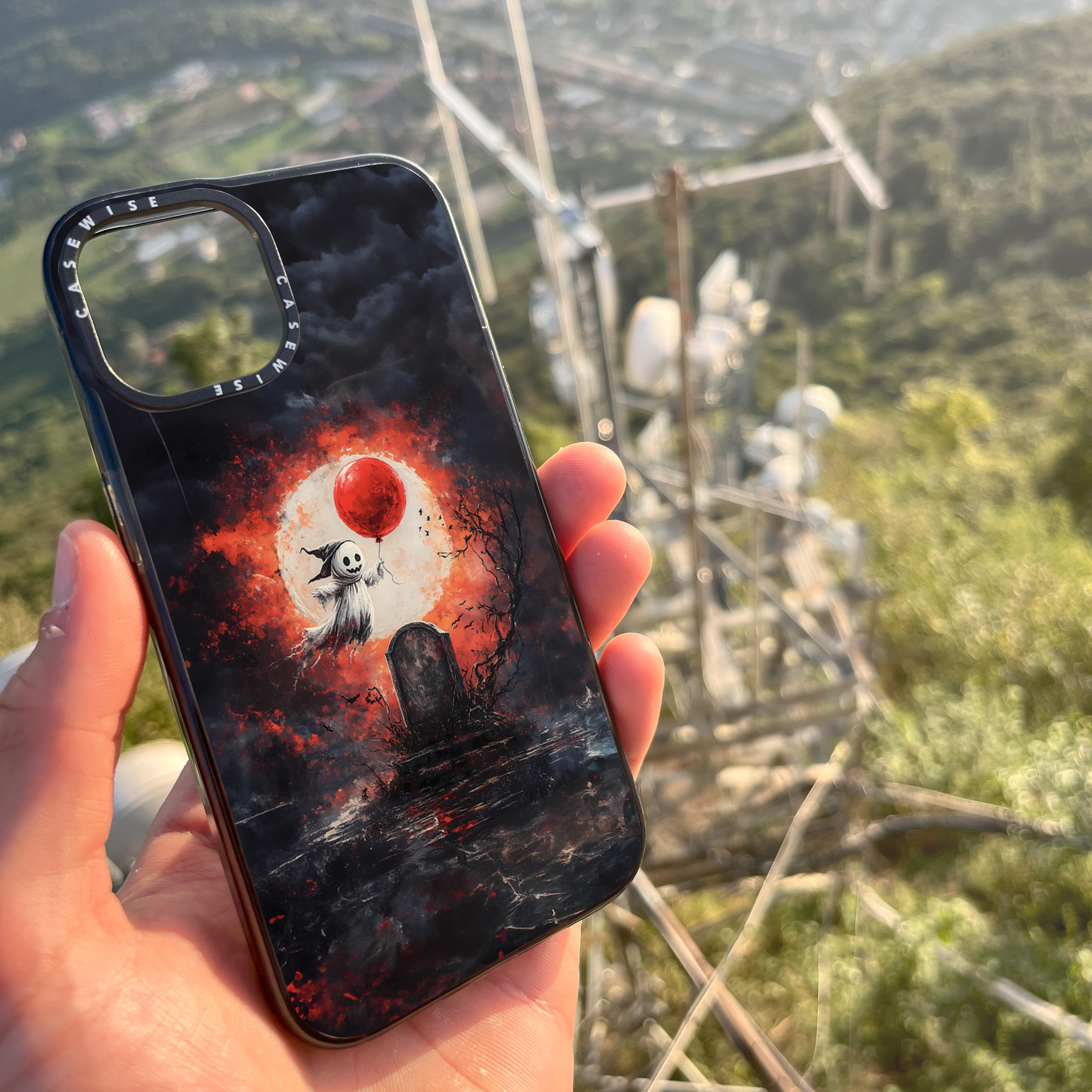 Graveyard Balloon Ghost - Etui