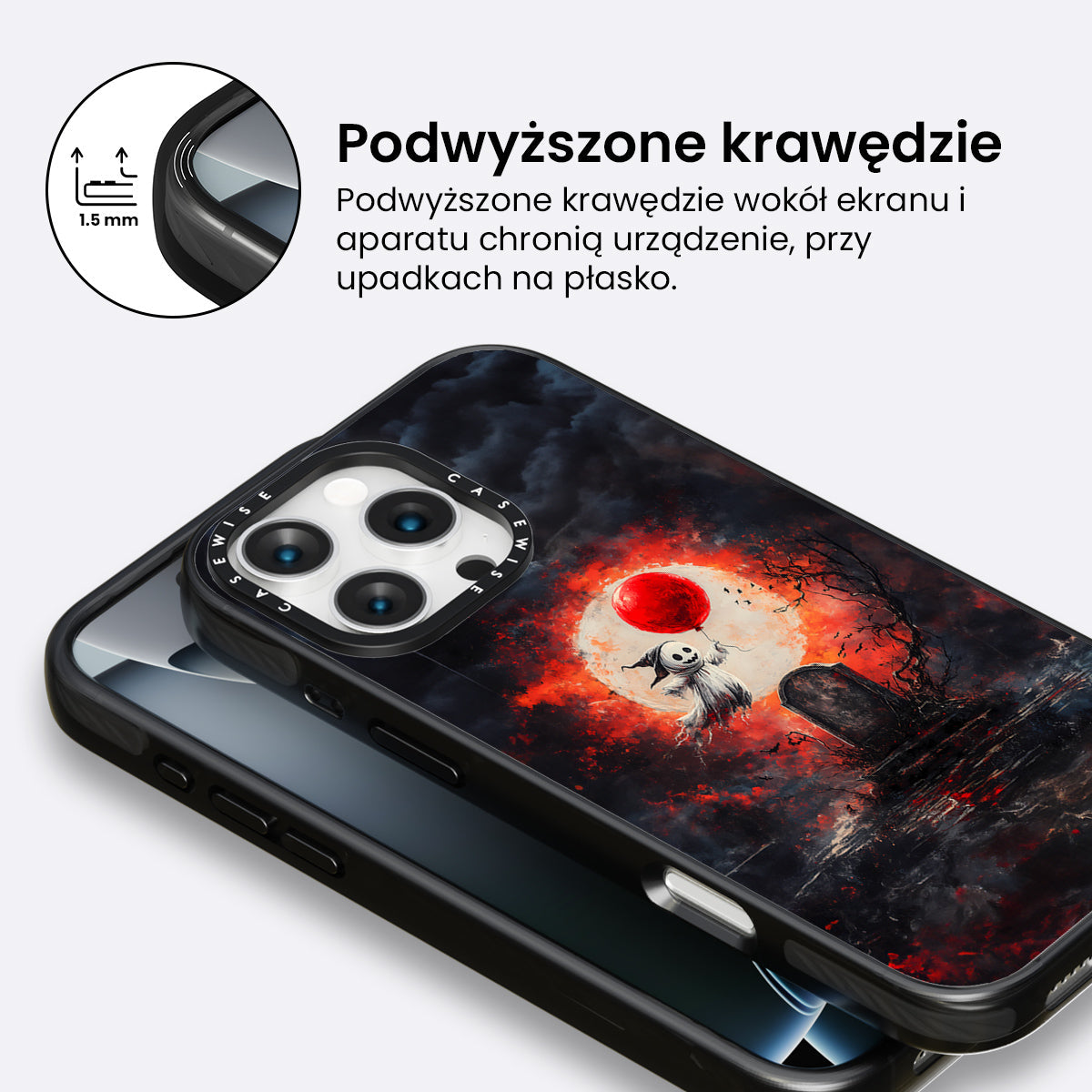 Graveyard Balloon Ghost - Etui