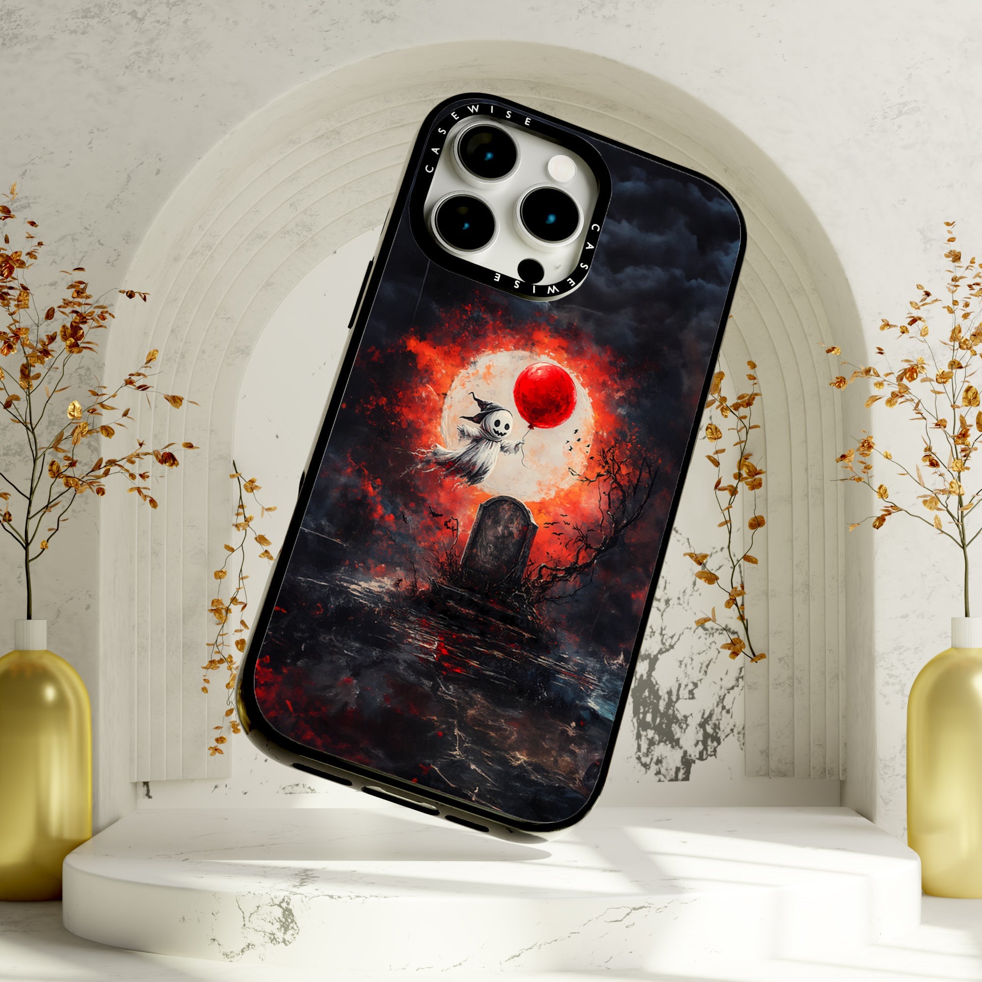 Graveyard Balloon Ghost - Etui