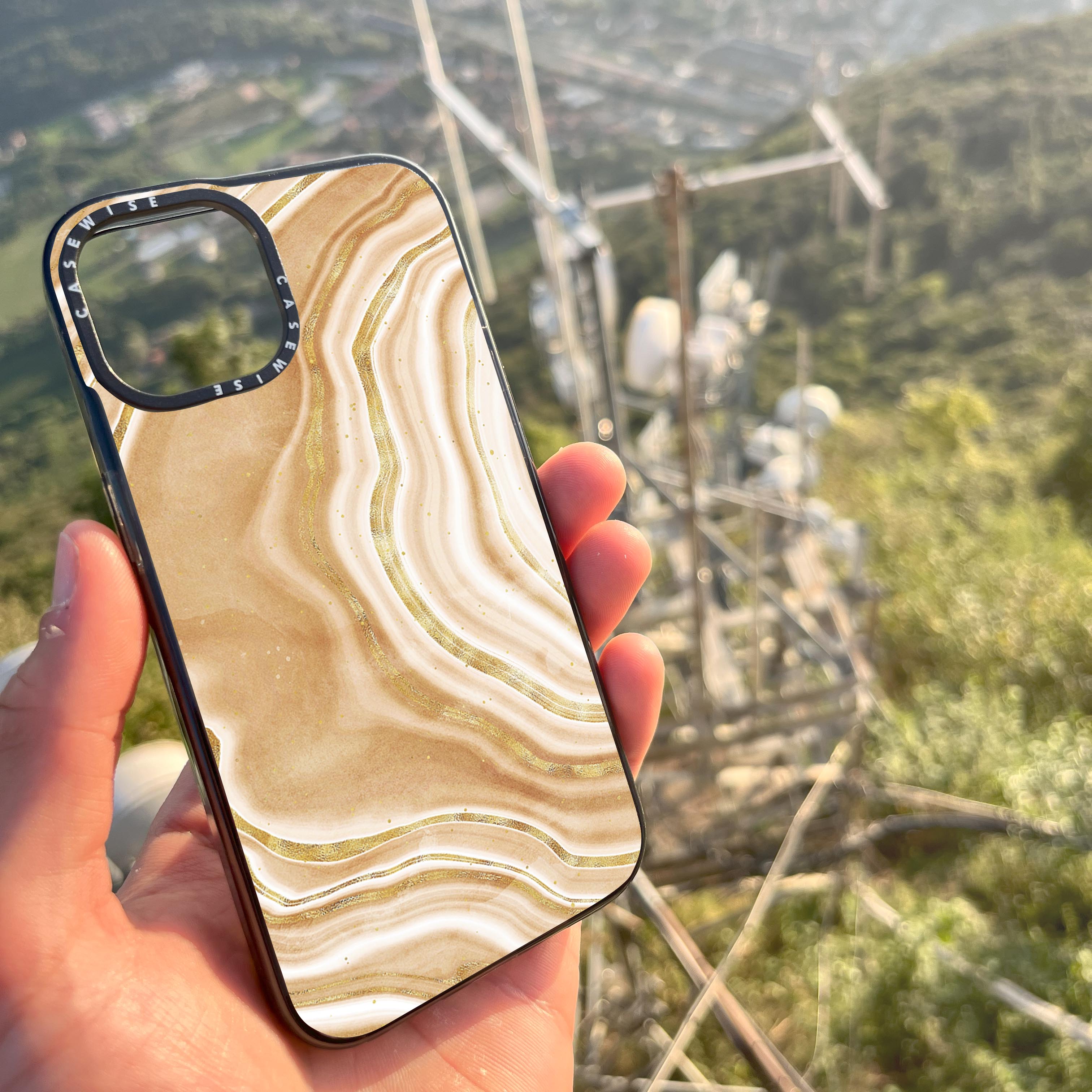 Golden Agate Texture 07 - Etui
