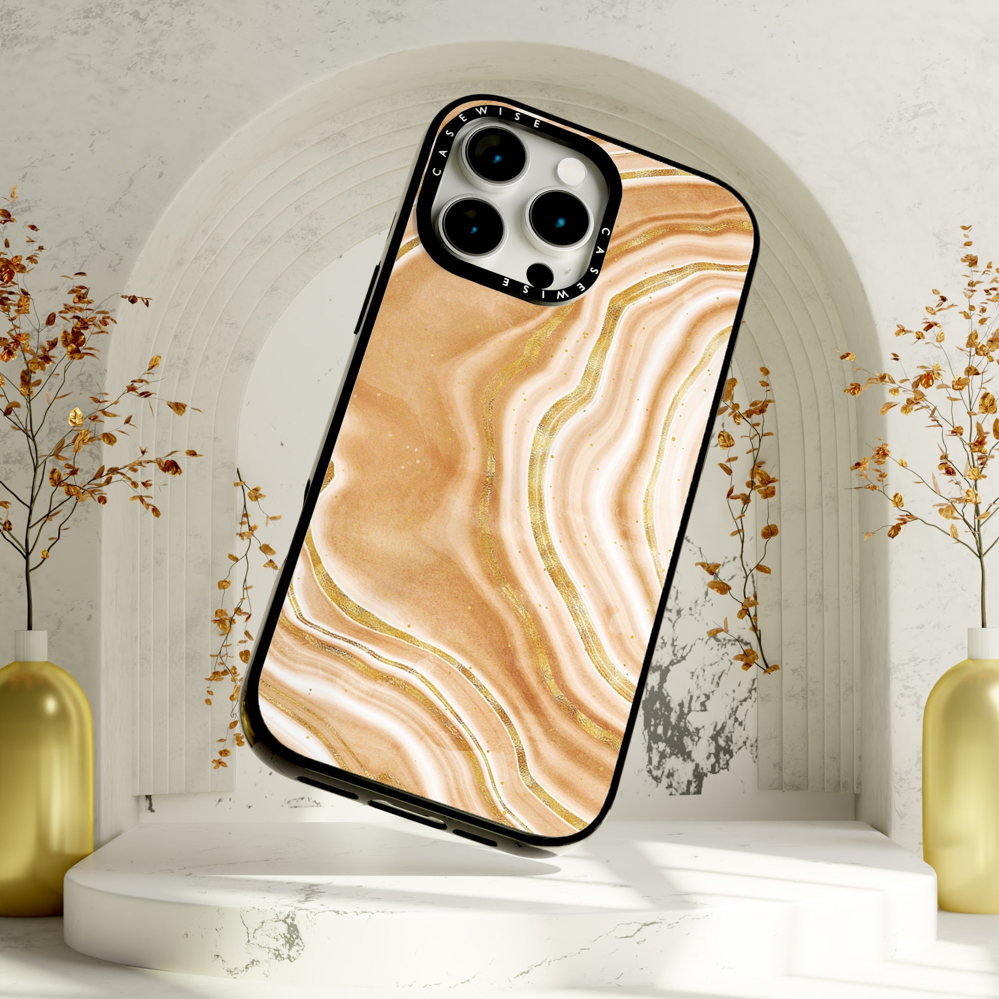 Golden Agate Texture 07 - Etui