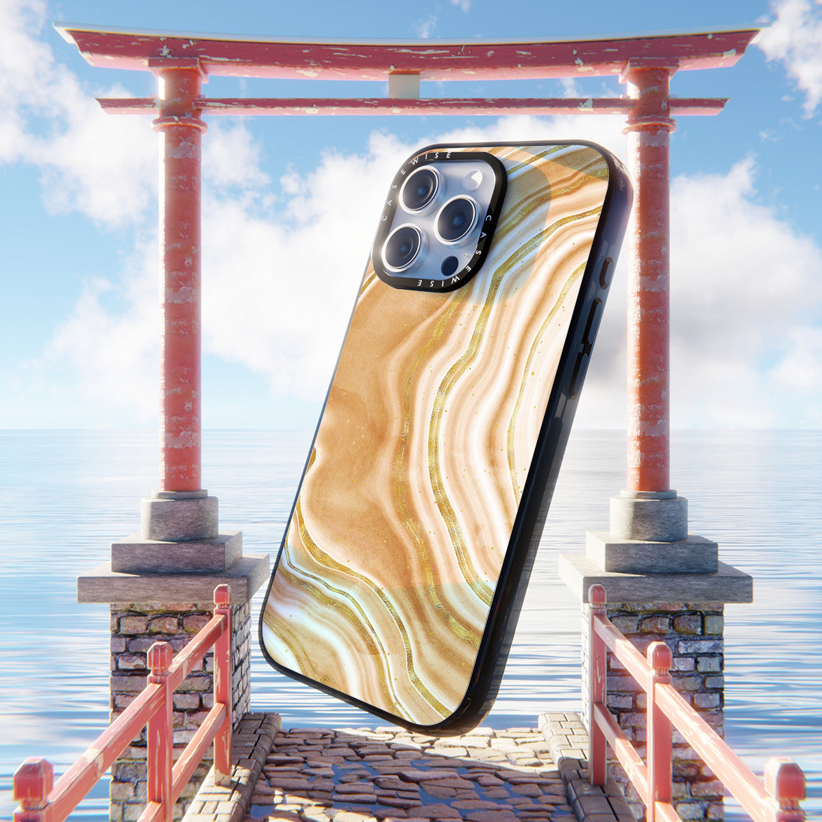 Golden Agate Texture 07 - Etui