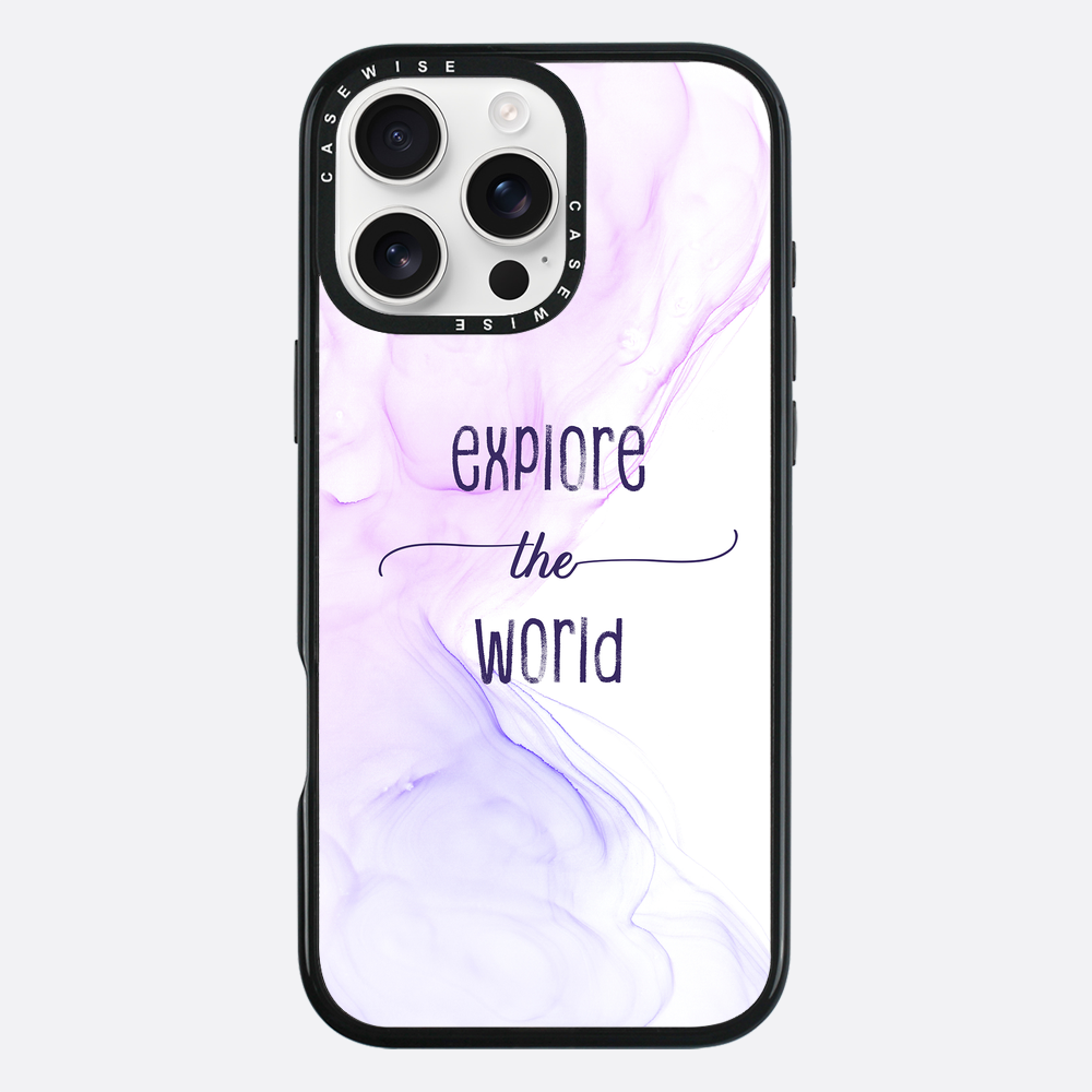 Explore the world | floating colors - Etui
