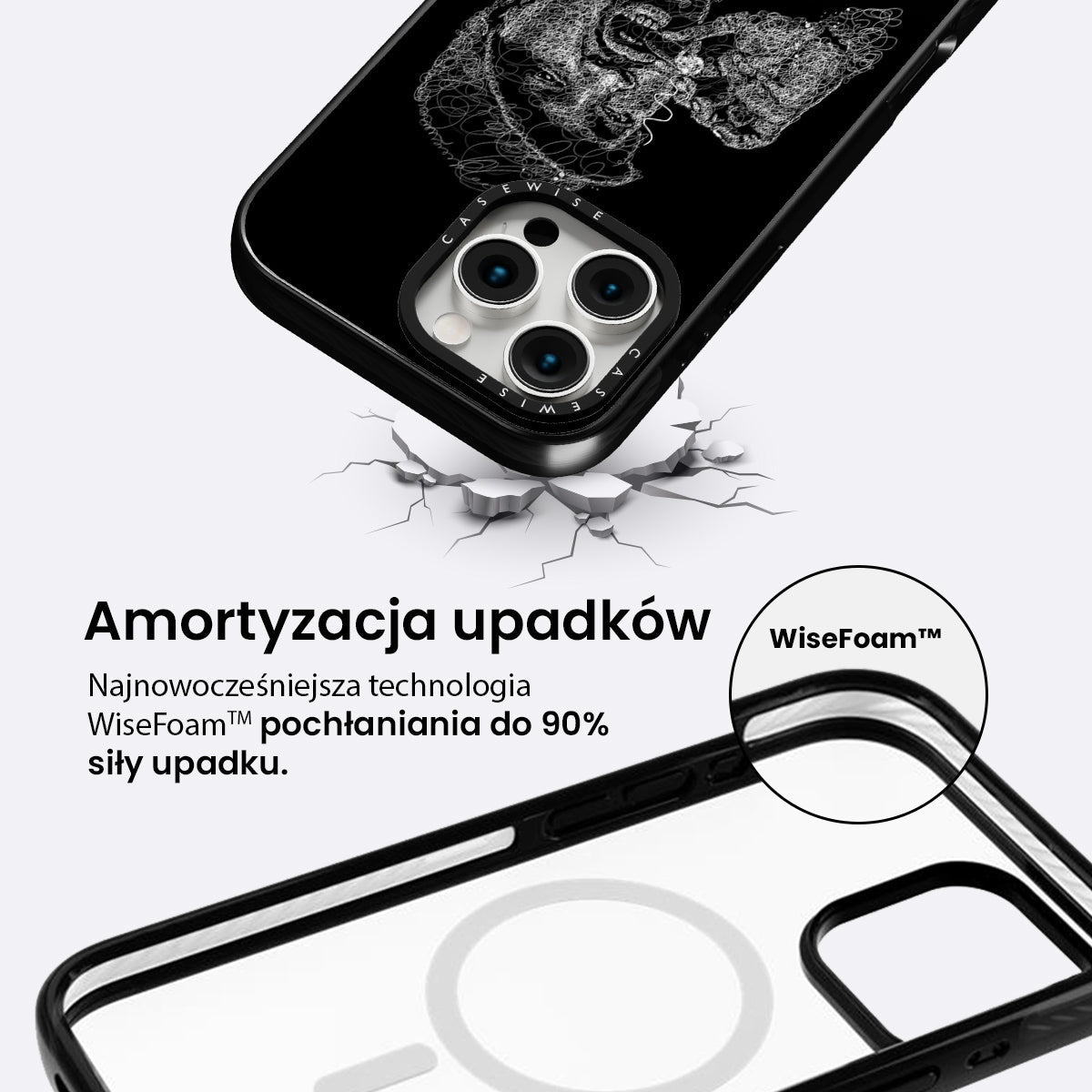 digital scribble art design - Etui