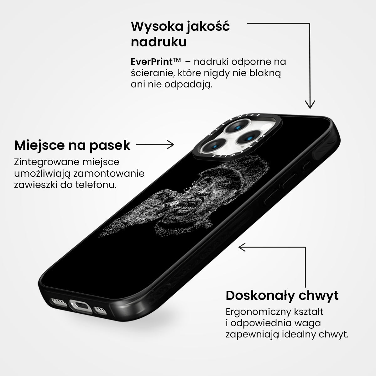 digital scribble art design - Etui