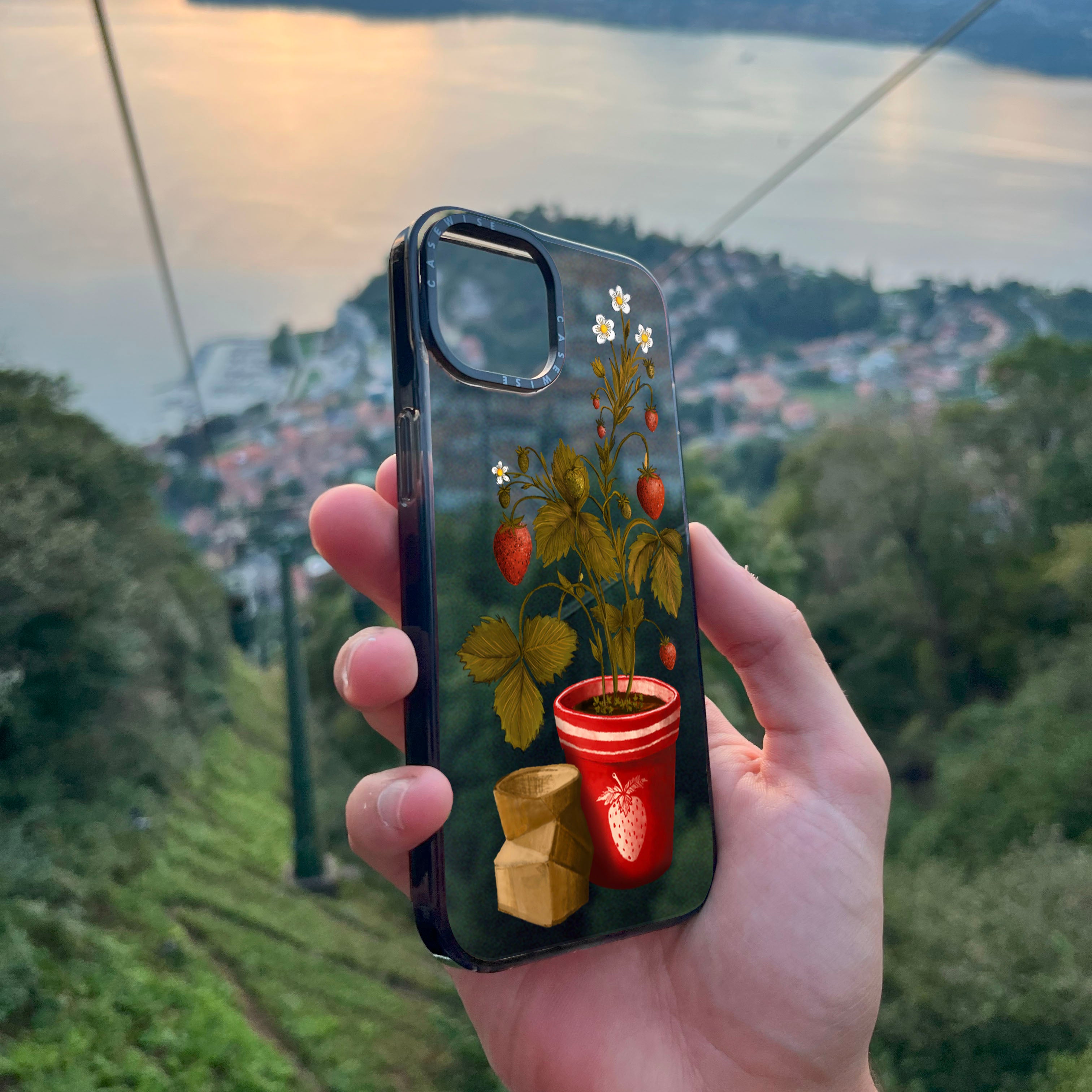 Truskawki w doniczce - Etui