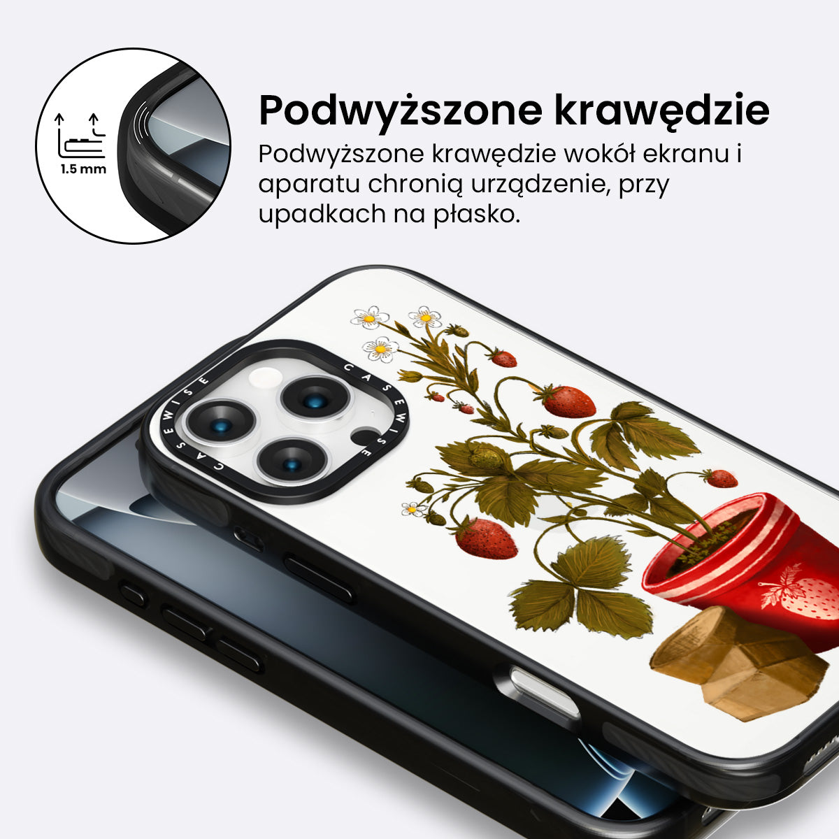 Truskawki w doniczce - Etui