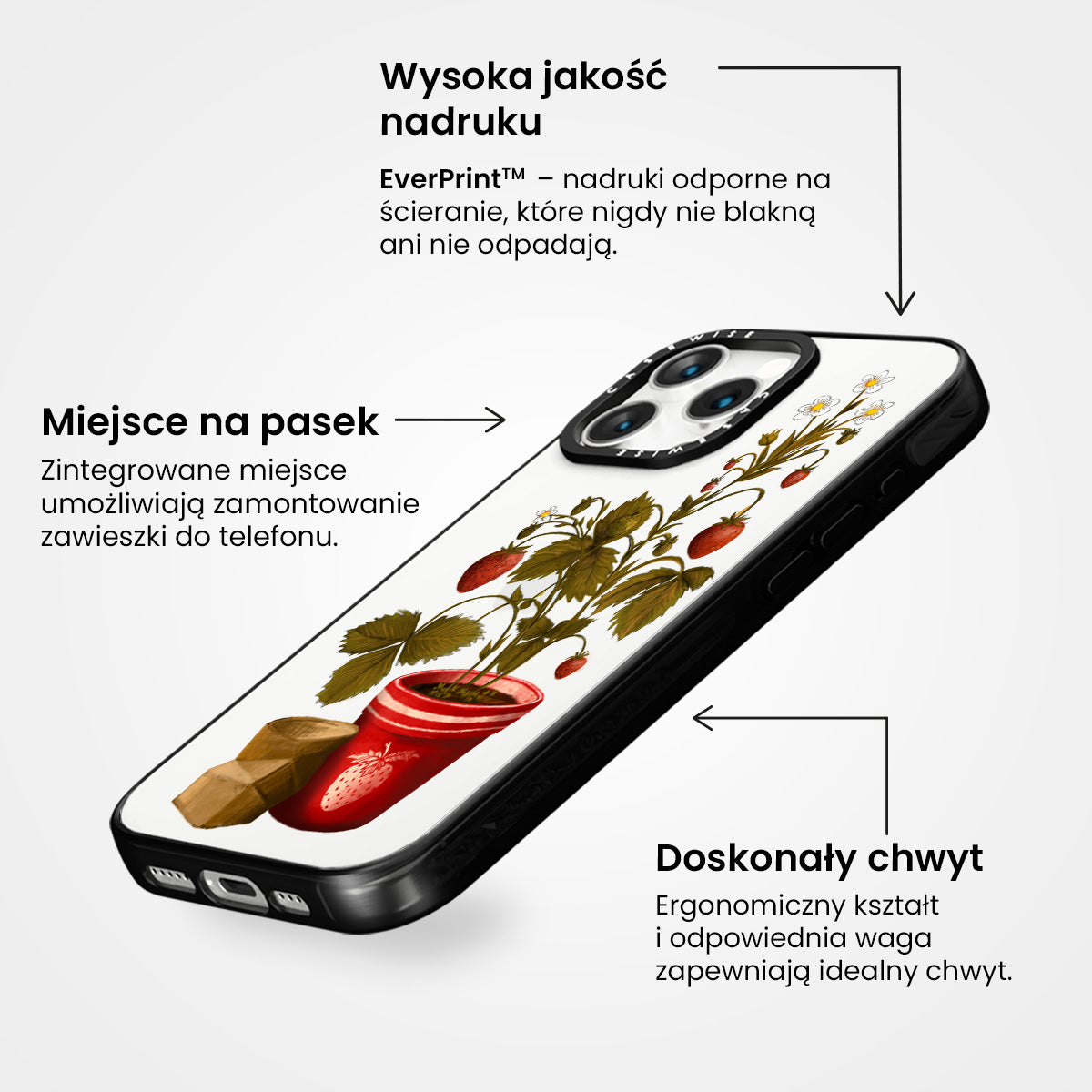 Truskawki w doniczce - Etui