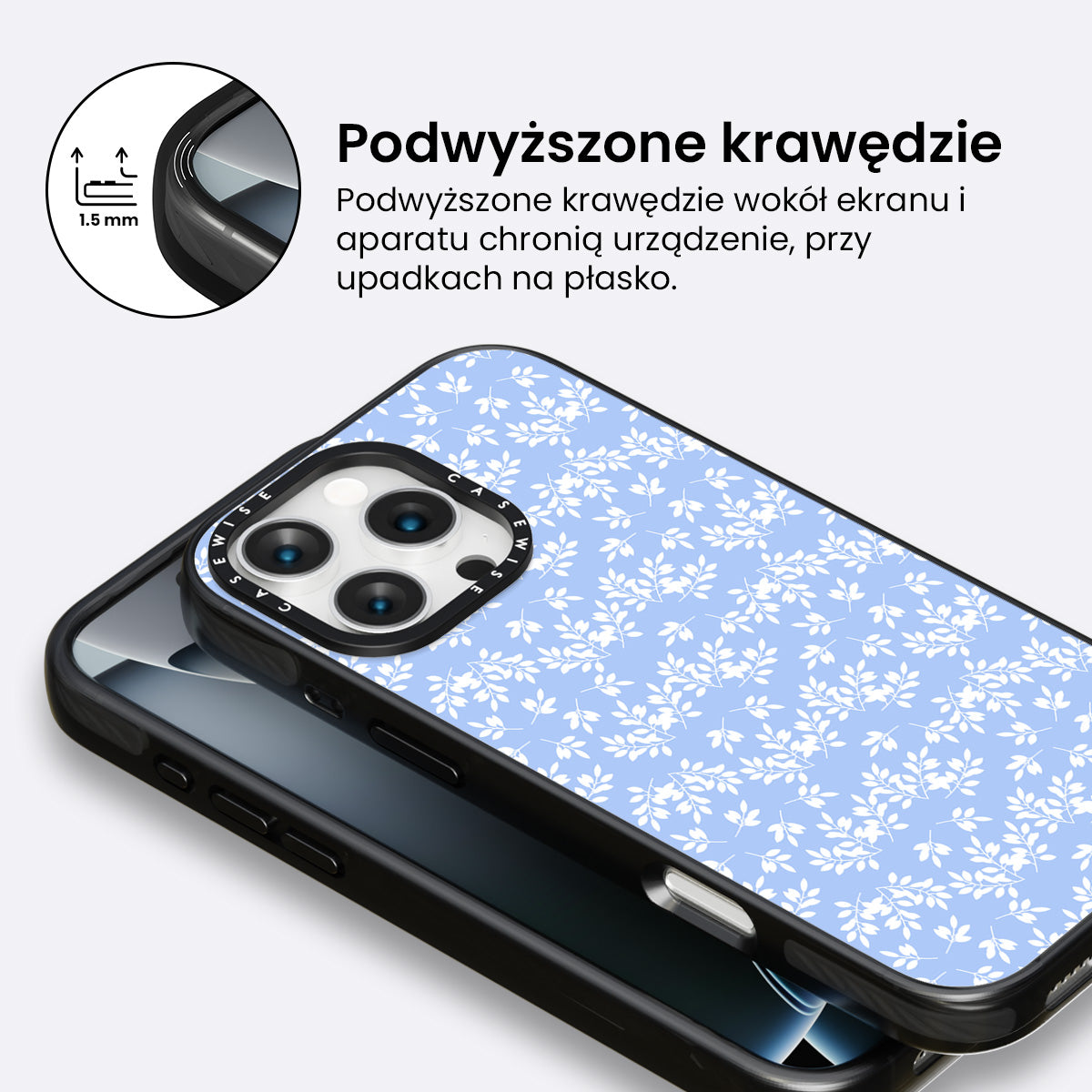 Niebieski Ogród - Etui