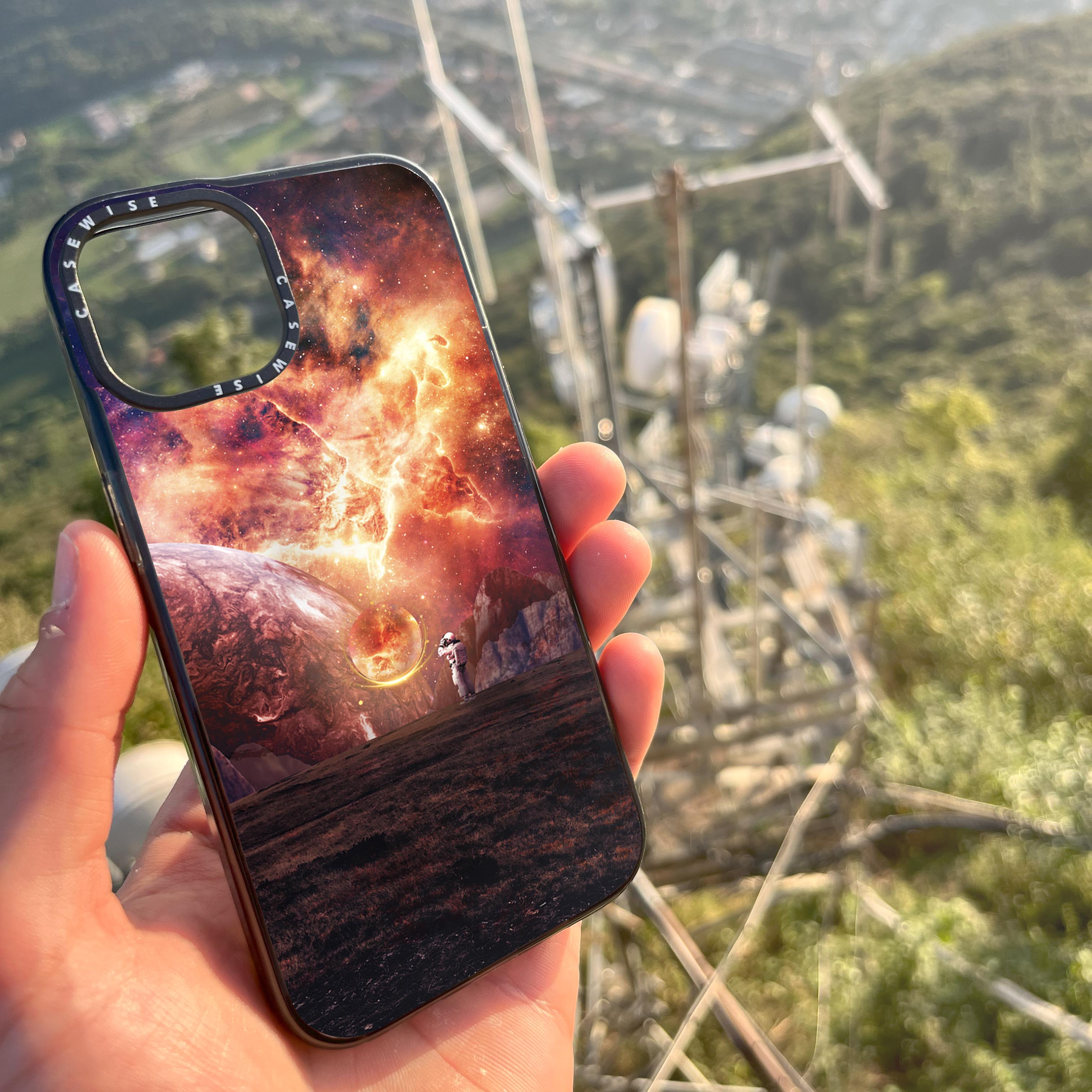 Red and Blue Space - Etui