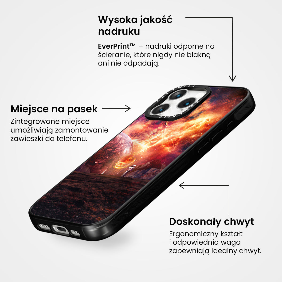 Red and Blue Space - Etui