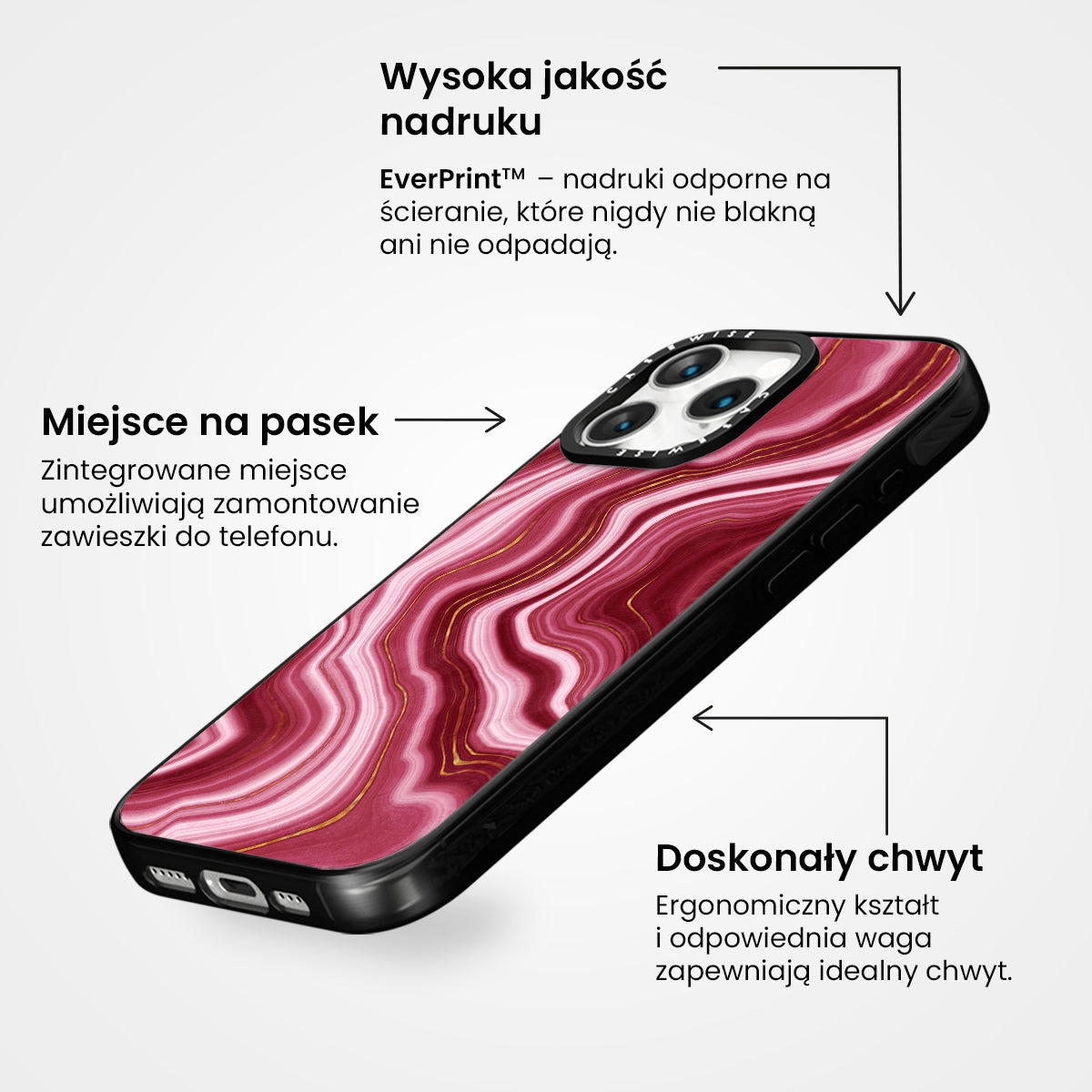 Red Agate Texture 04 - Etui