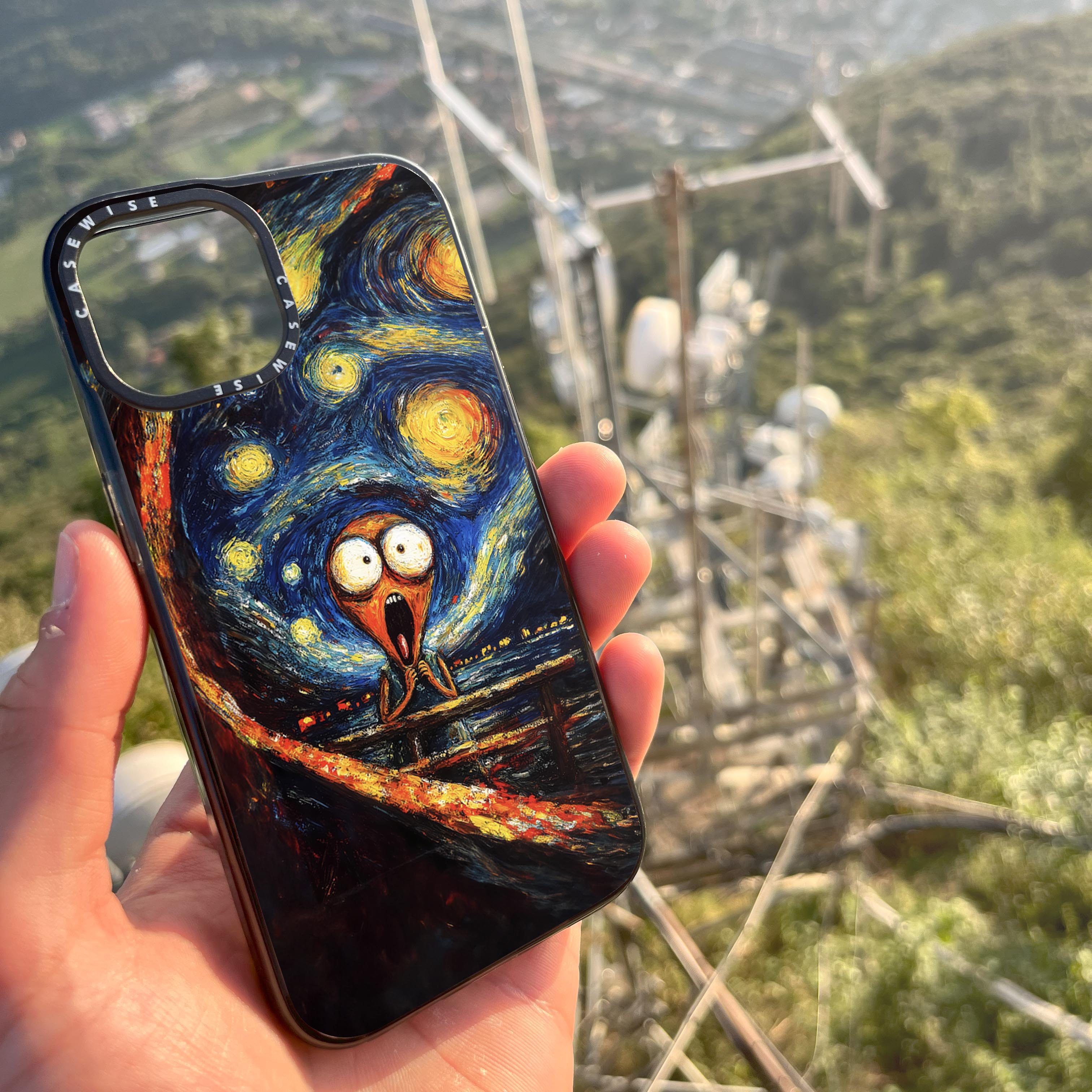 The Screaming Starry Night - Etui
