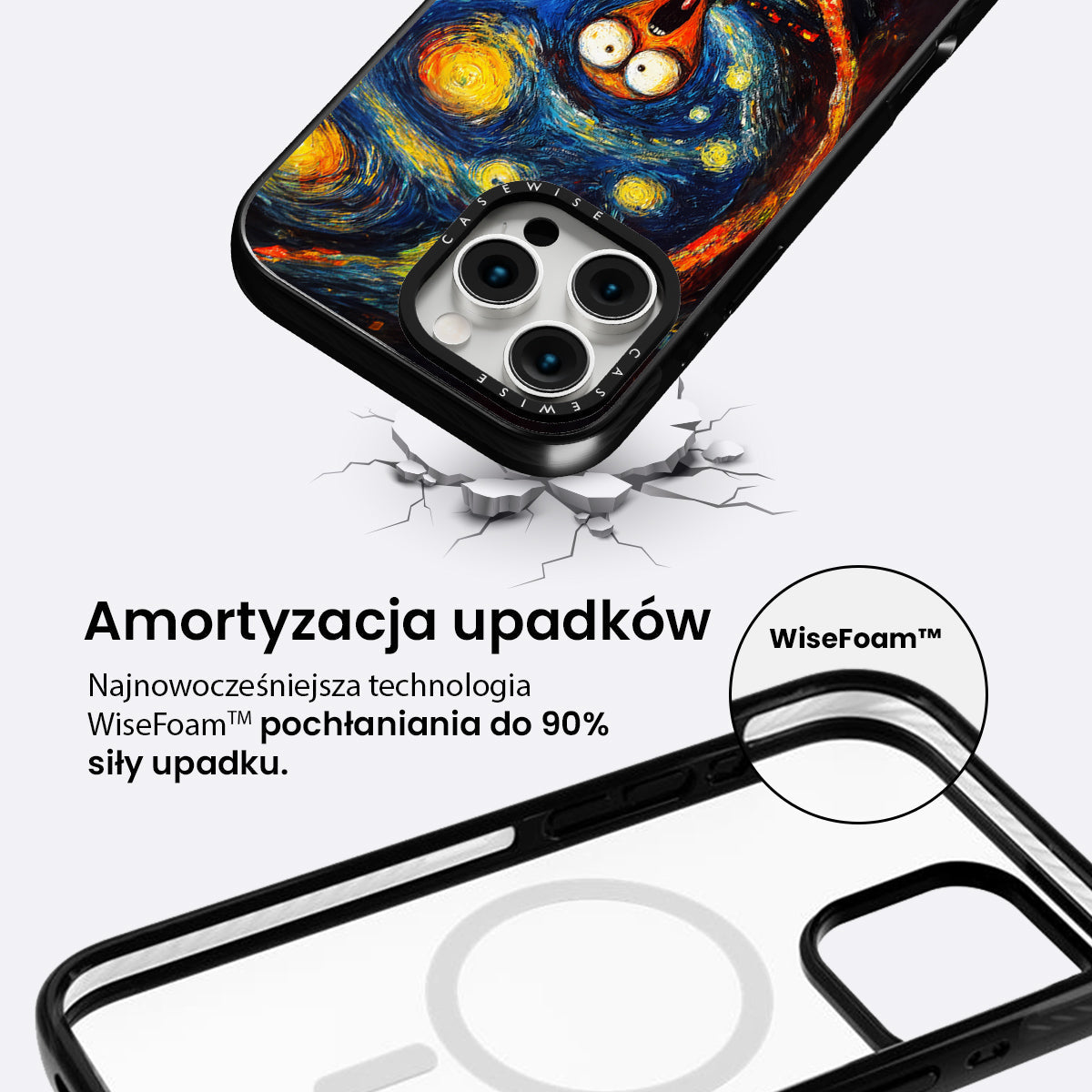 The Screaming Starry Night - Etui
