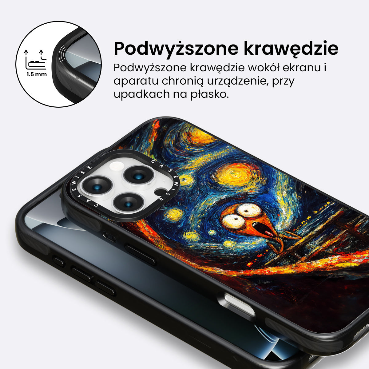 The Screaming Starry Night - Etui