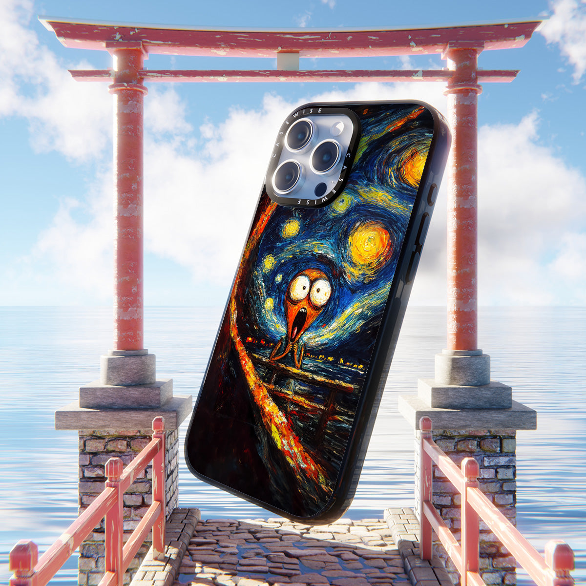 The Screaming Starry Night - Etui