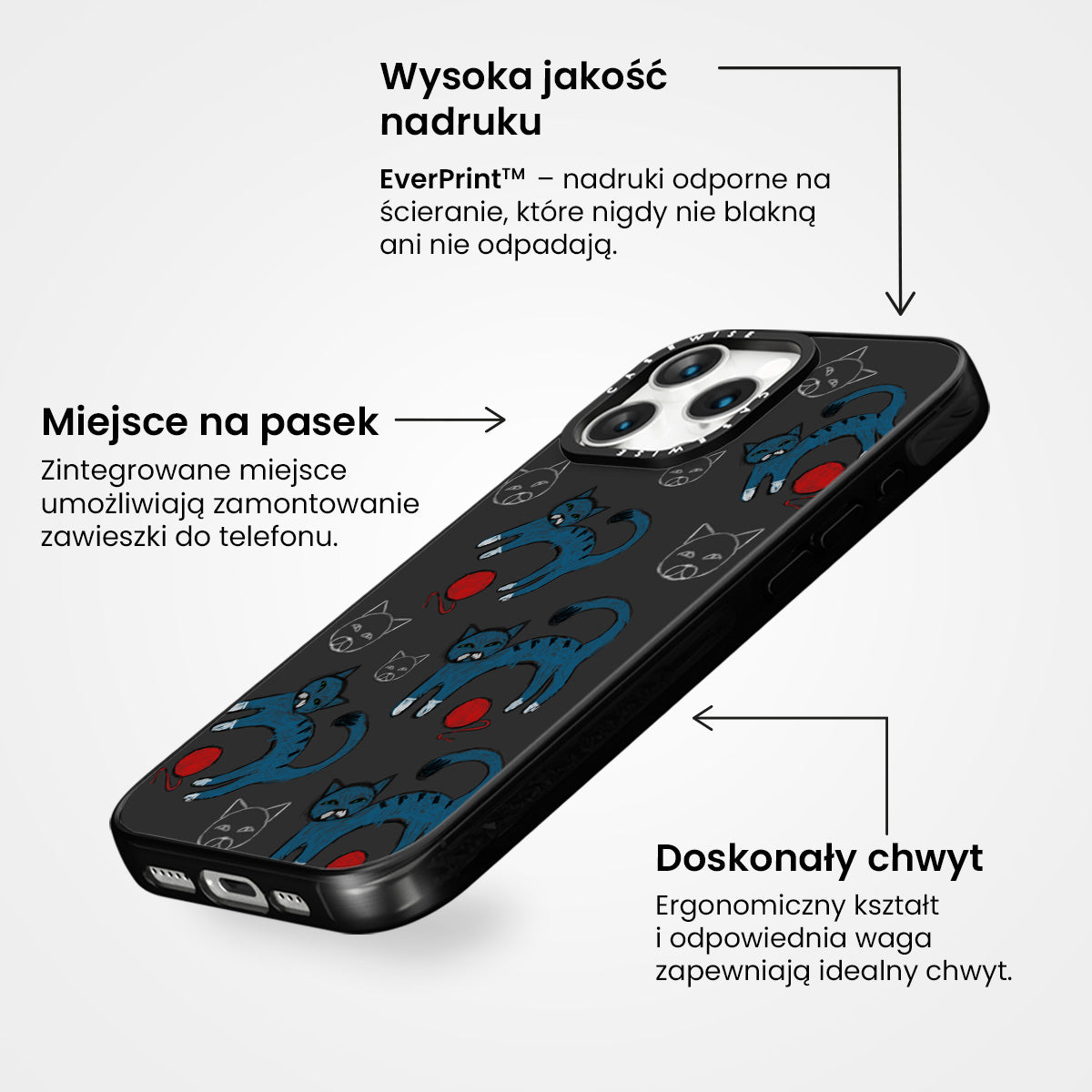 Niebieski kot - Etui