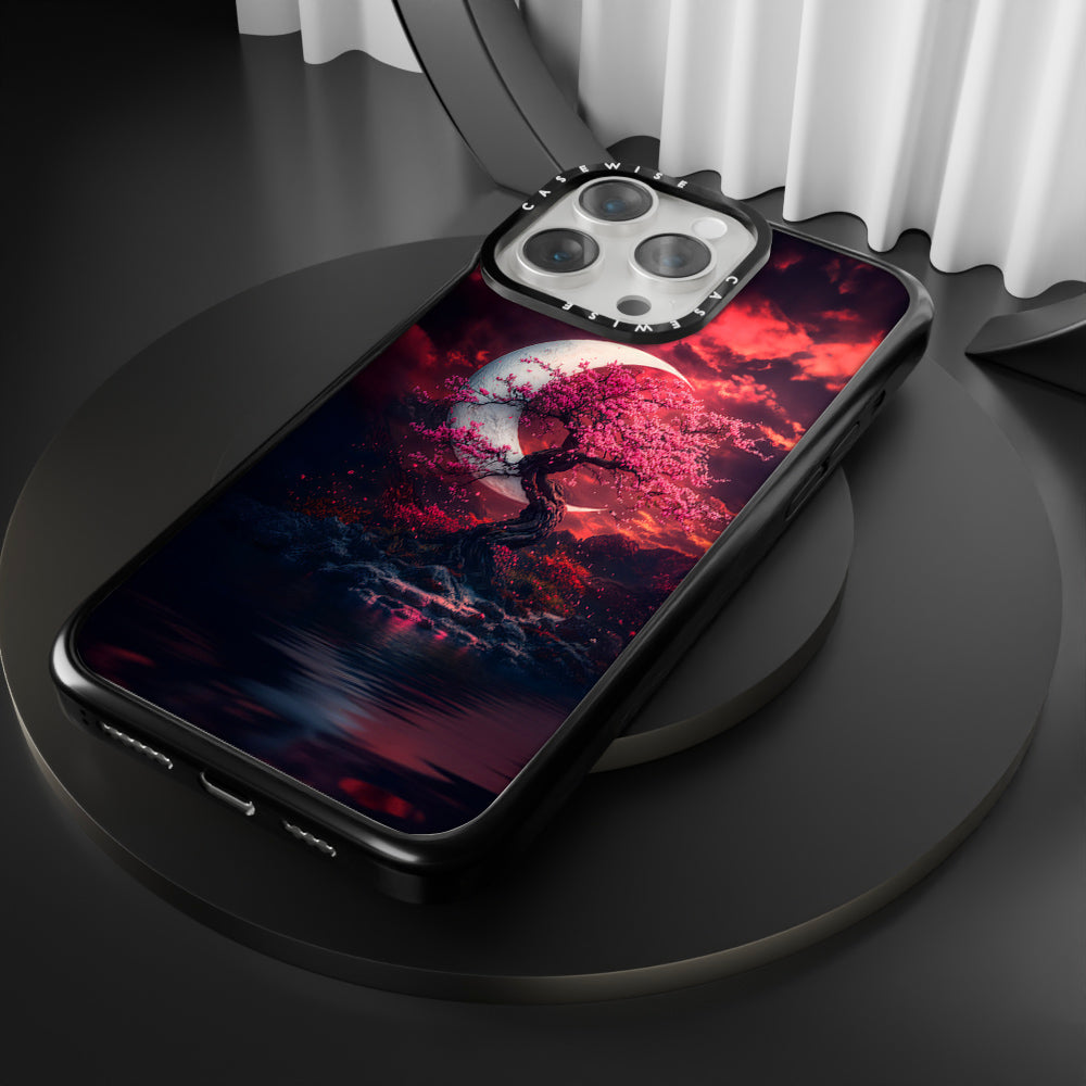 Cherry Blossom Yin and Yang - Etui
