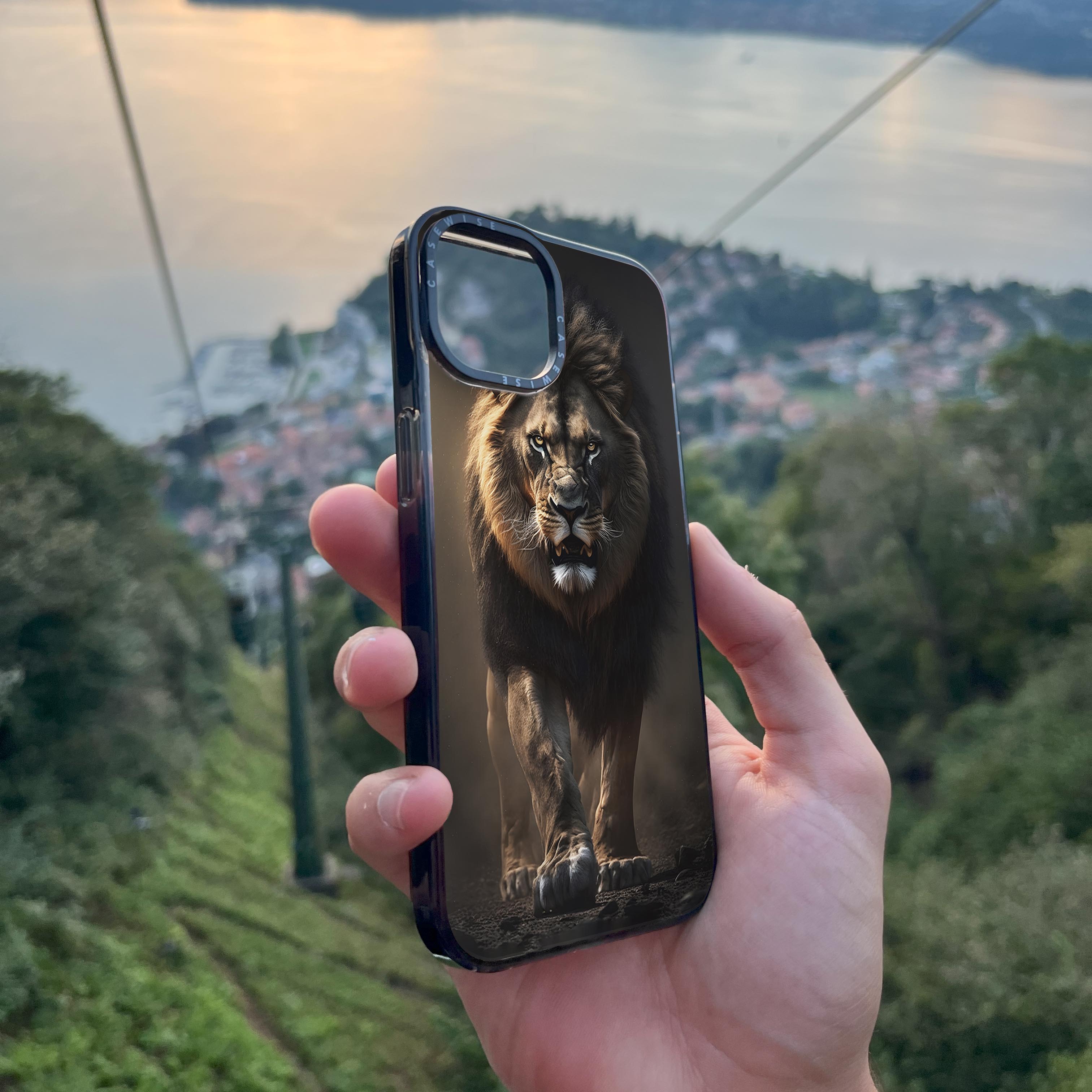 wild lion king - Etui