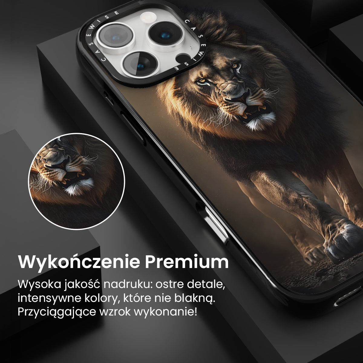 wild lion king - Etui