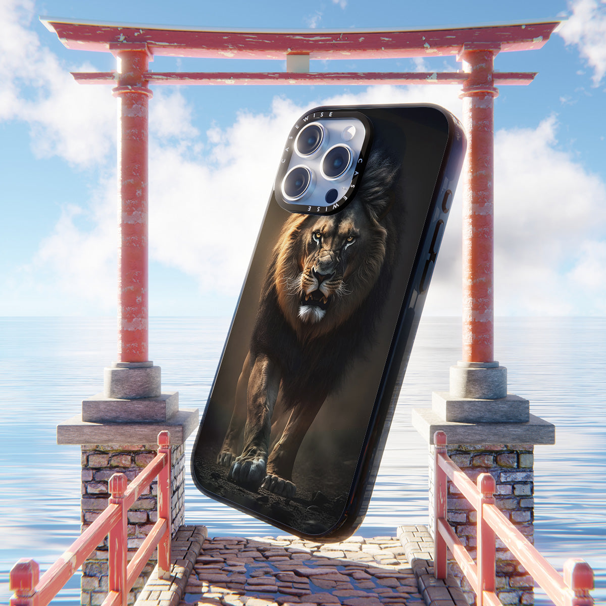 wild lion king - Etui