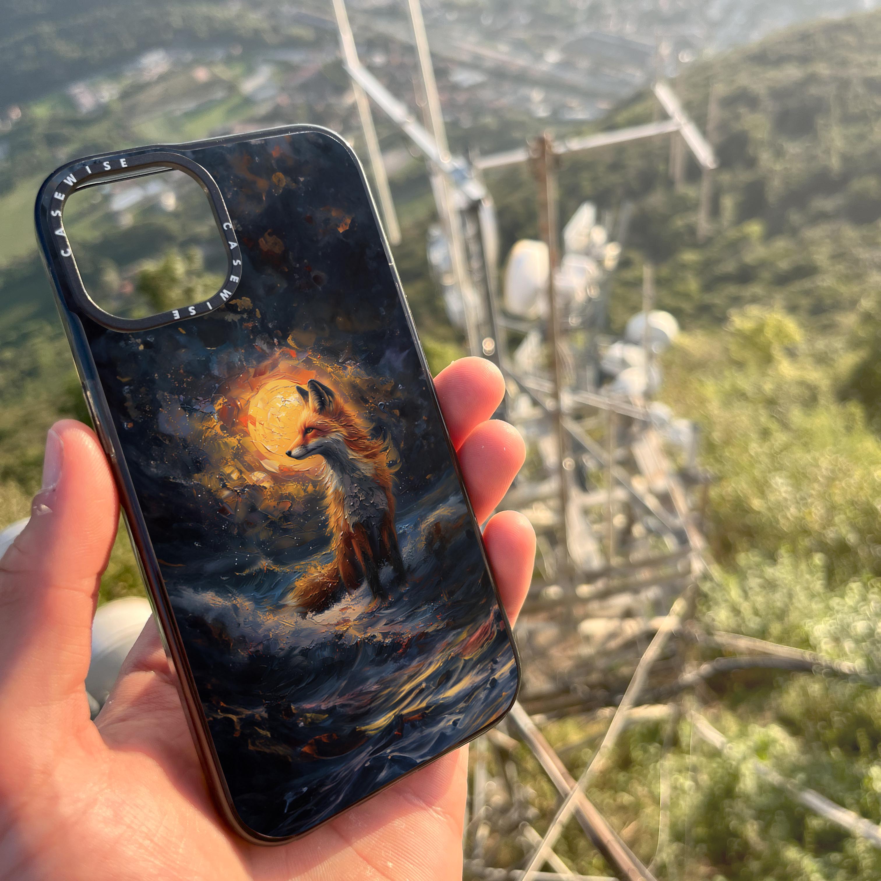 Fox in Waves - Etui