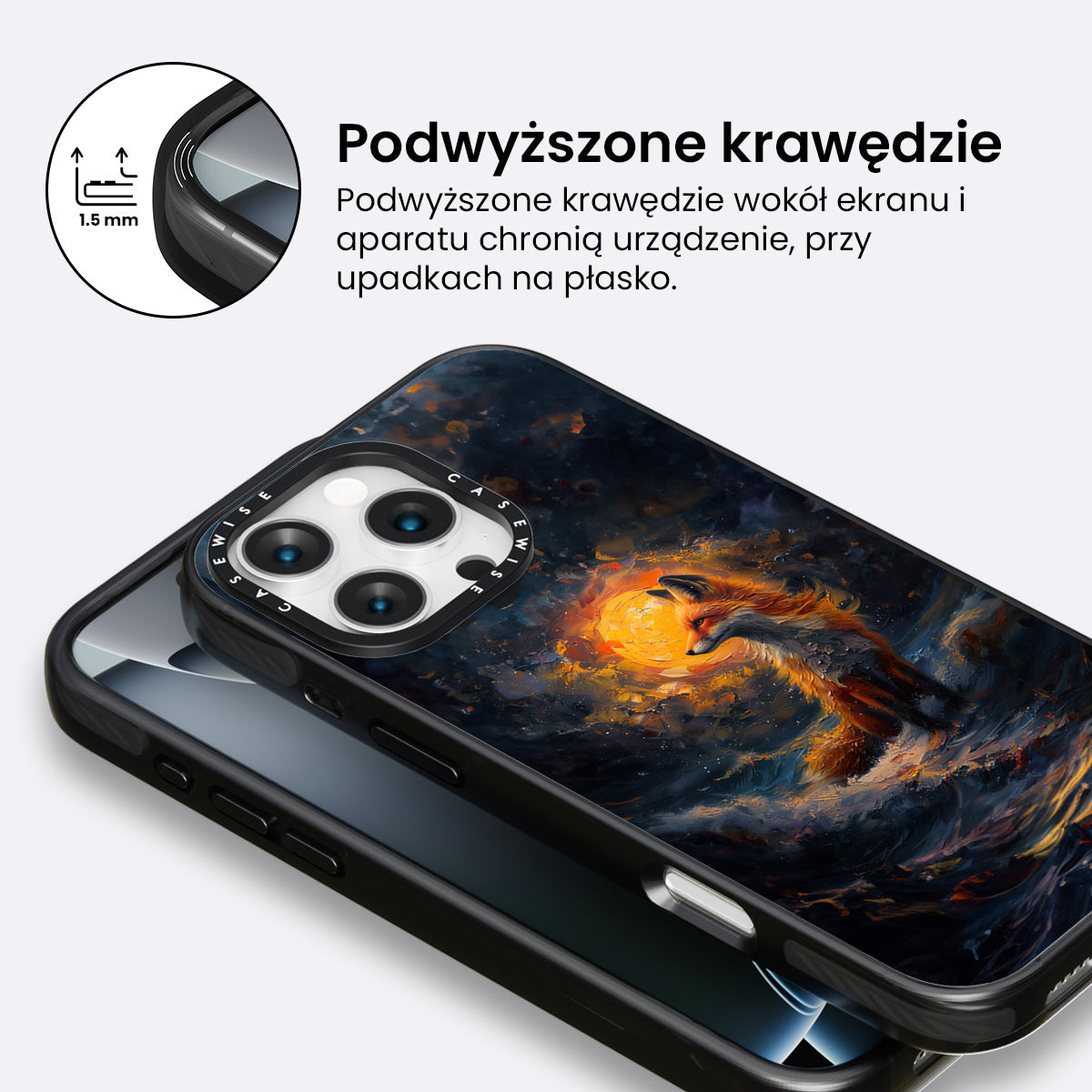 Fox in Waves - Etui